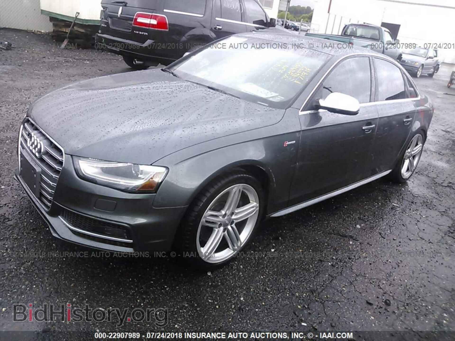 2014 Audi S4 - VIN: WAUBGAFL1EA089457 - Фото 2
