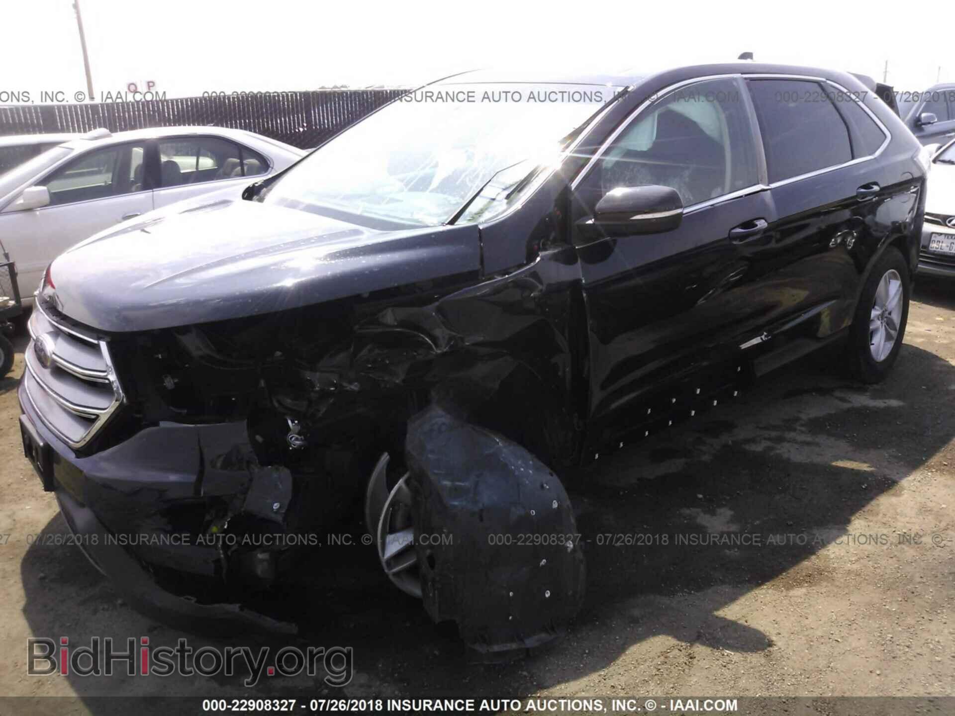 2015 Ford Edge - VIN: 2FMTK3J91FBC21390 - Фото 2