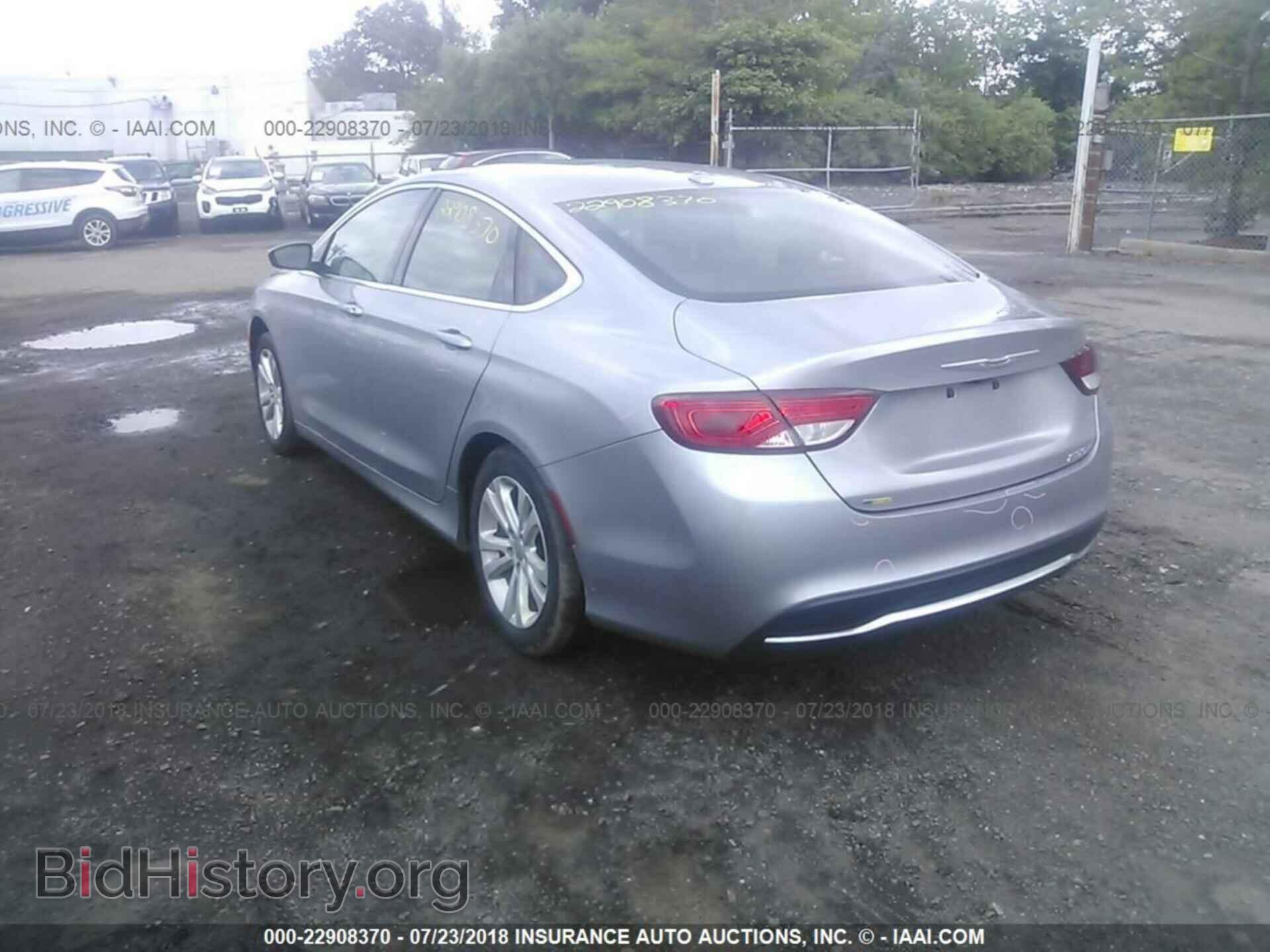 2015 Chrysler 200 - VIN: 1C3CCCAB0FN659721 - Фото 3