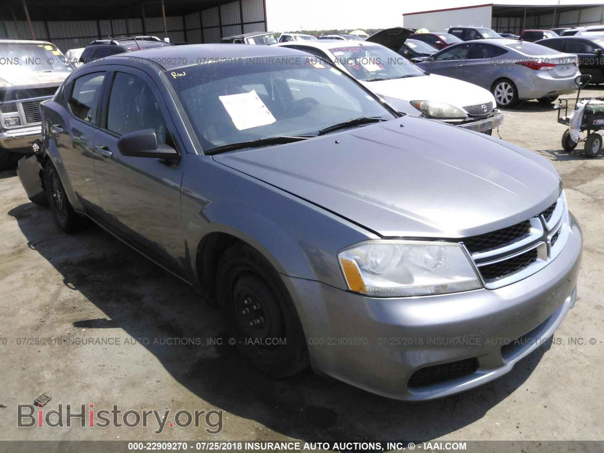 Photo 1C3CDZAB1DN504222 - Dodge Avenger 2013