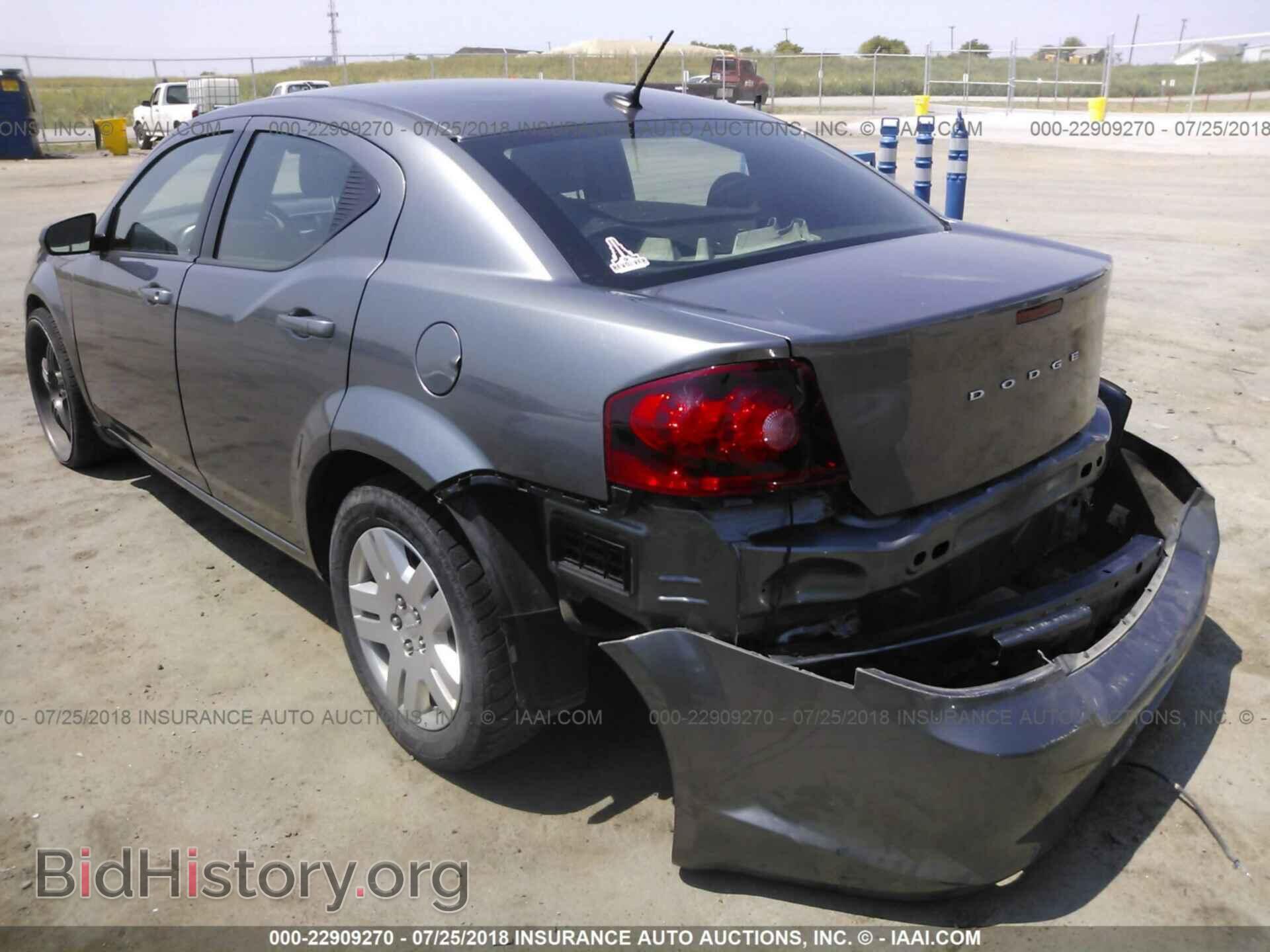 2013 Dodge Avenger - VIN: 1C3CDZAB1DN504222 - Фото 3