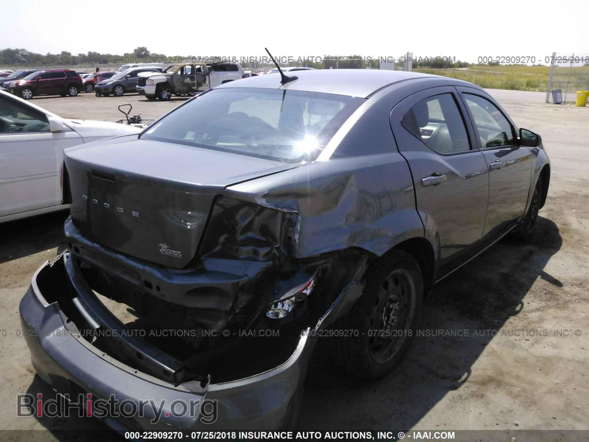2013 Dodge Avenger - VIN: 1C3CDZAB1DN504222 - Фото 4
