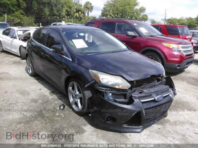 2012 Ford FOCUS, black — VIN 1FAHP3N2XCL126403, IAAI