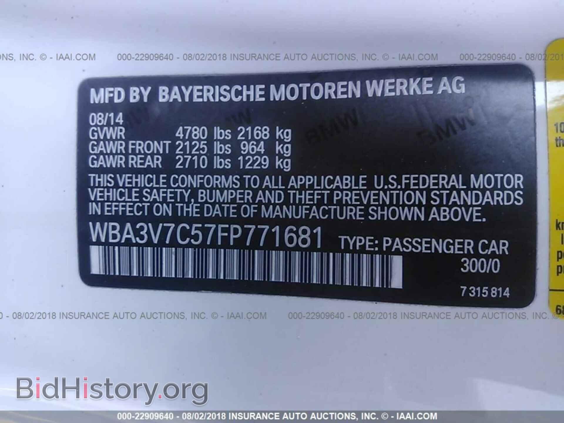 2015 Bmw 428 - VIN: WBA3V7C57FP771681 - Фото 9