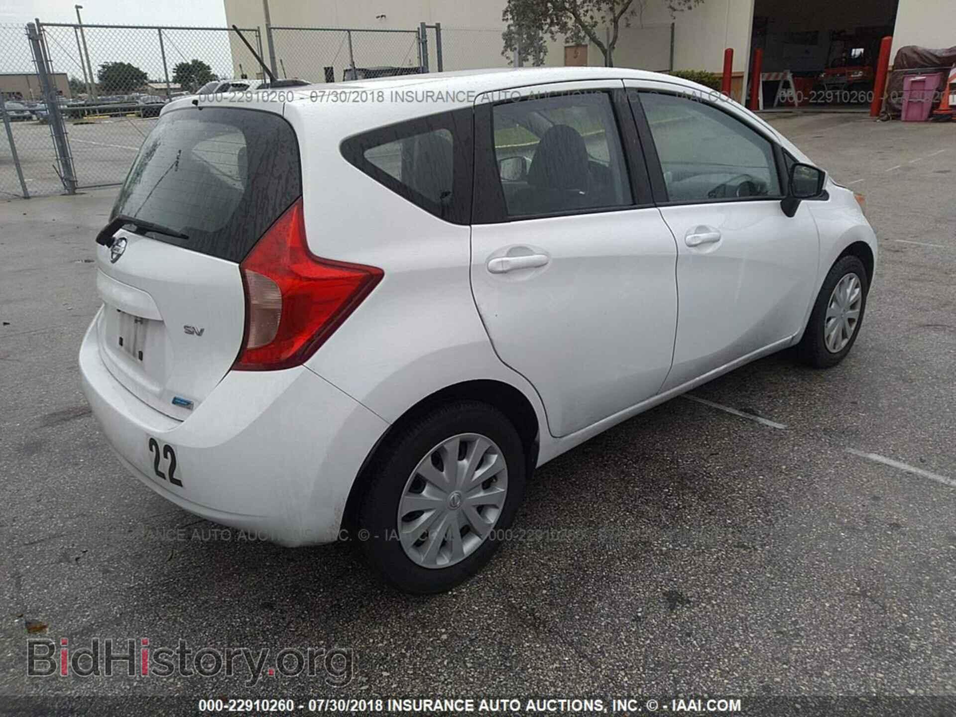 2016 Nissan Versa note - VIN: 3N1CE2CP6GL399967 - Фото 4