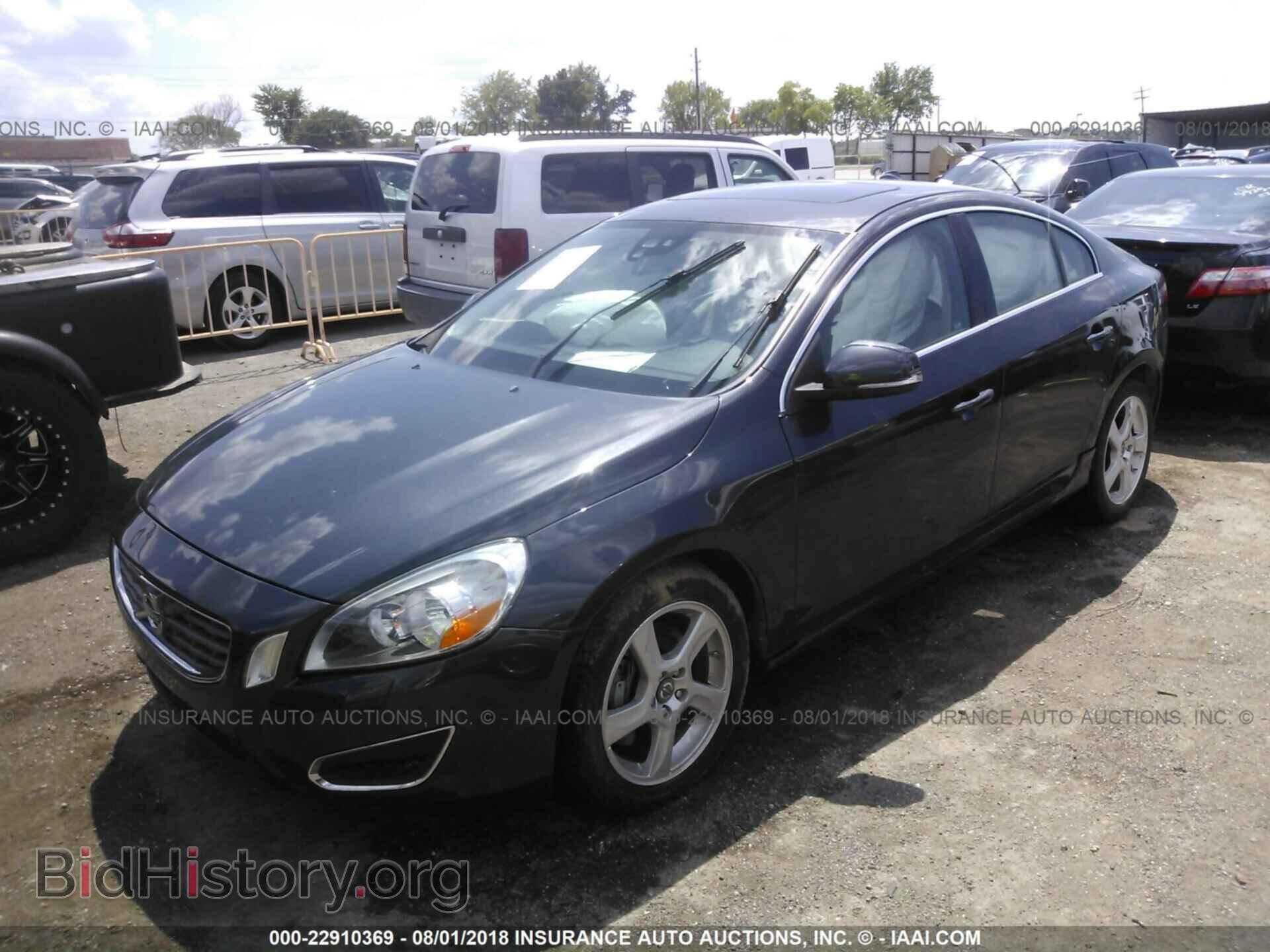 2012 Volvo S60 - VIN: YV1622FS1C2043807 - Фото 2