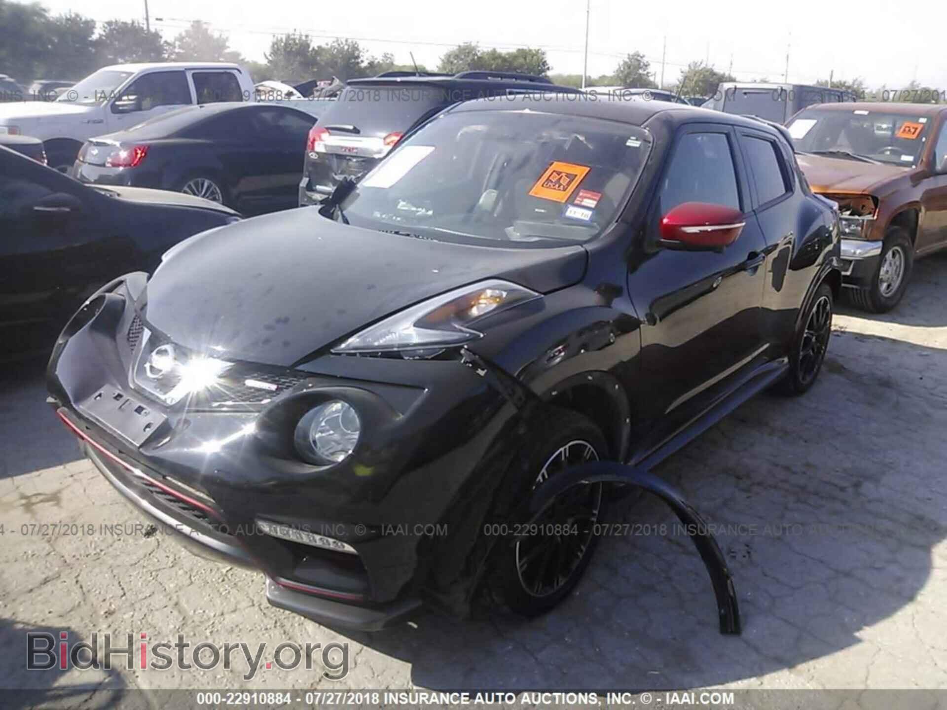 2015 Nissan Juke - VIN: JN8AF5MV4FT560413 - Фото 2