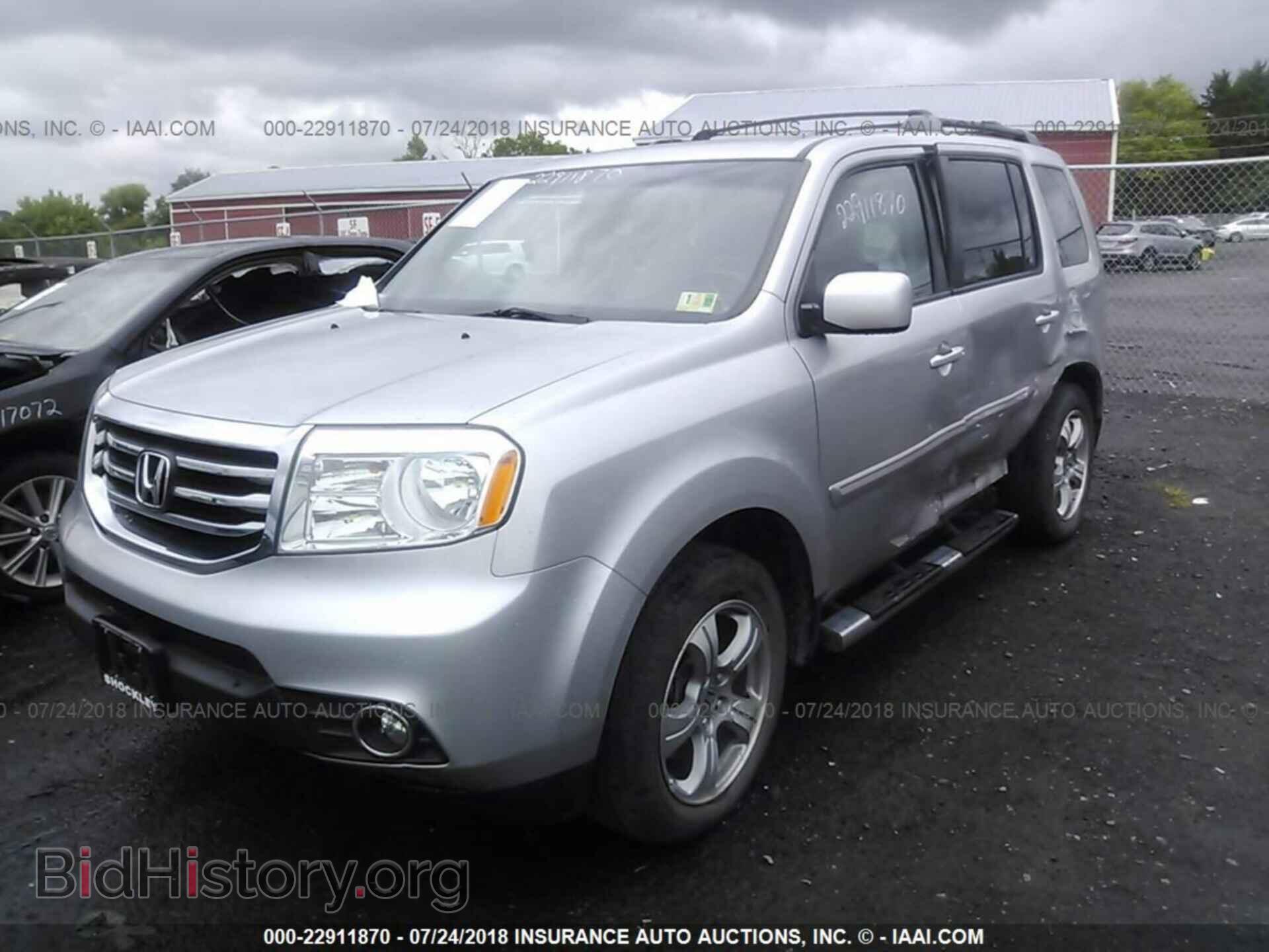 2013 HONDA PILOT - VIN: 5FNYF4H40DB078043 - Фото 2