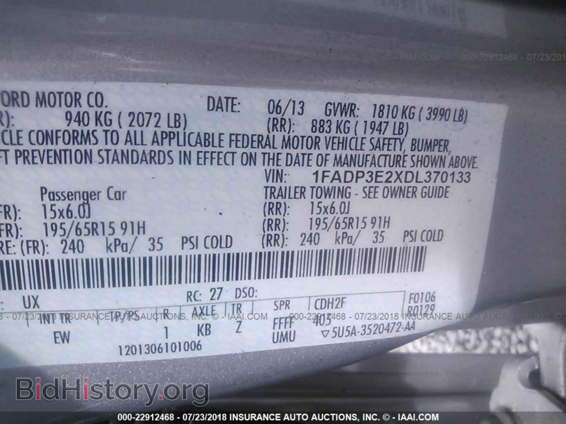 2013 Ford Focus - VIN: 1FADP3E2XDL370133 - Photo 9