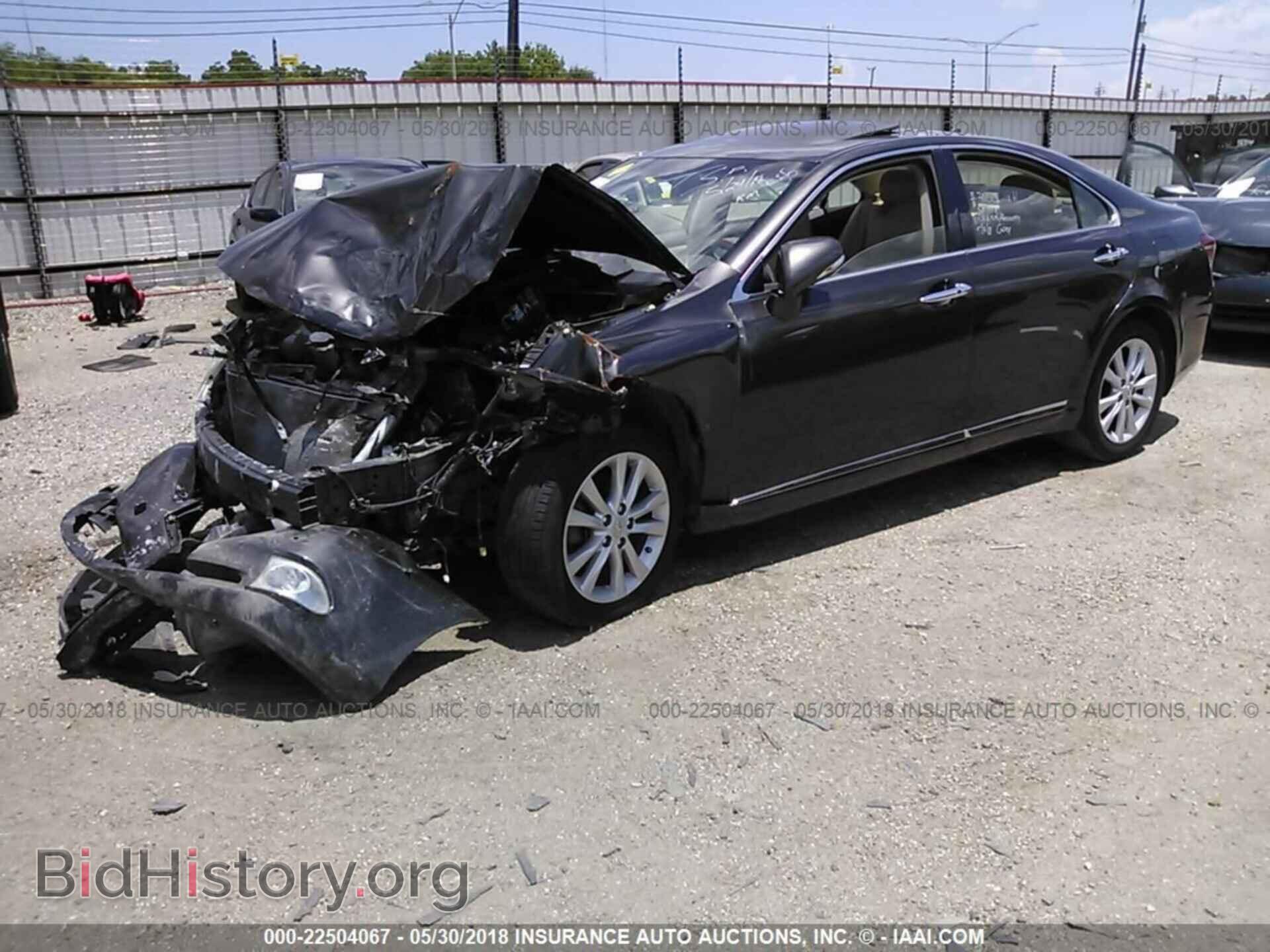 2012 LEXUS ES - VIN: JTHBK1EG2C2509013 - Photo 2