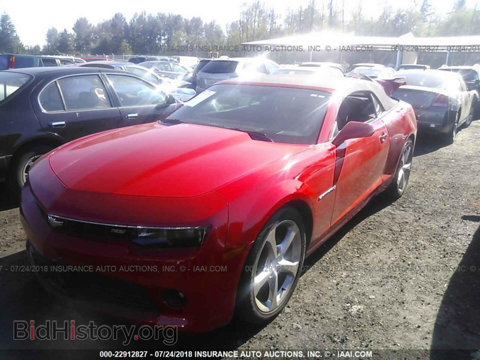 2014 Chevrolet Camaro - VIN: 2G1FC3D3XE9145513 - Фото 2