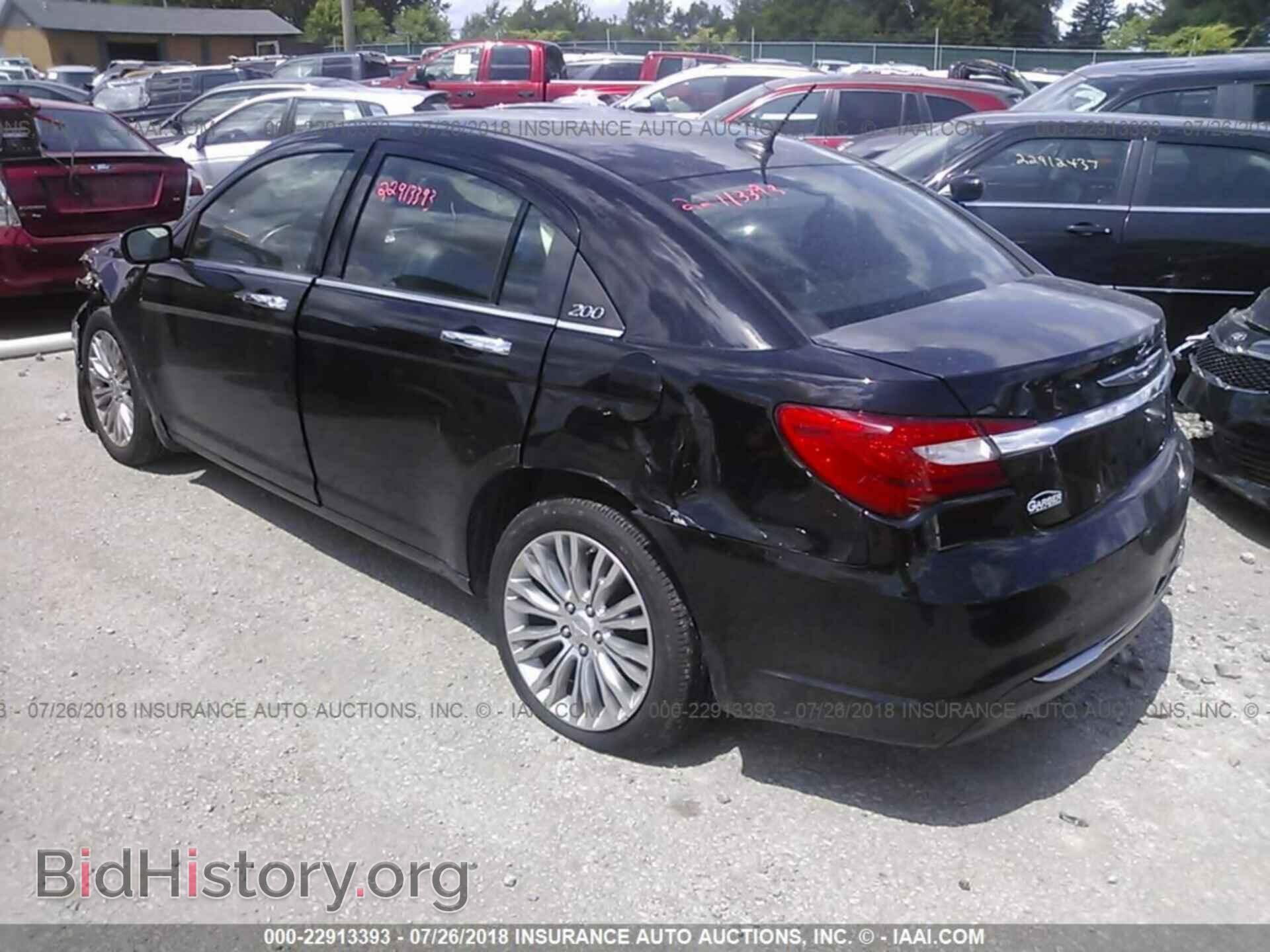 2012 Chrysler 200 - VIN: 1C3CCBCB5CN277946 - Photo 3