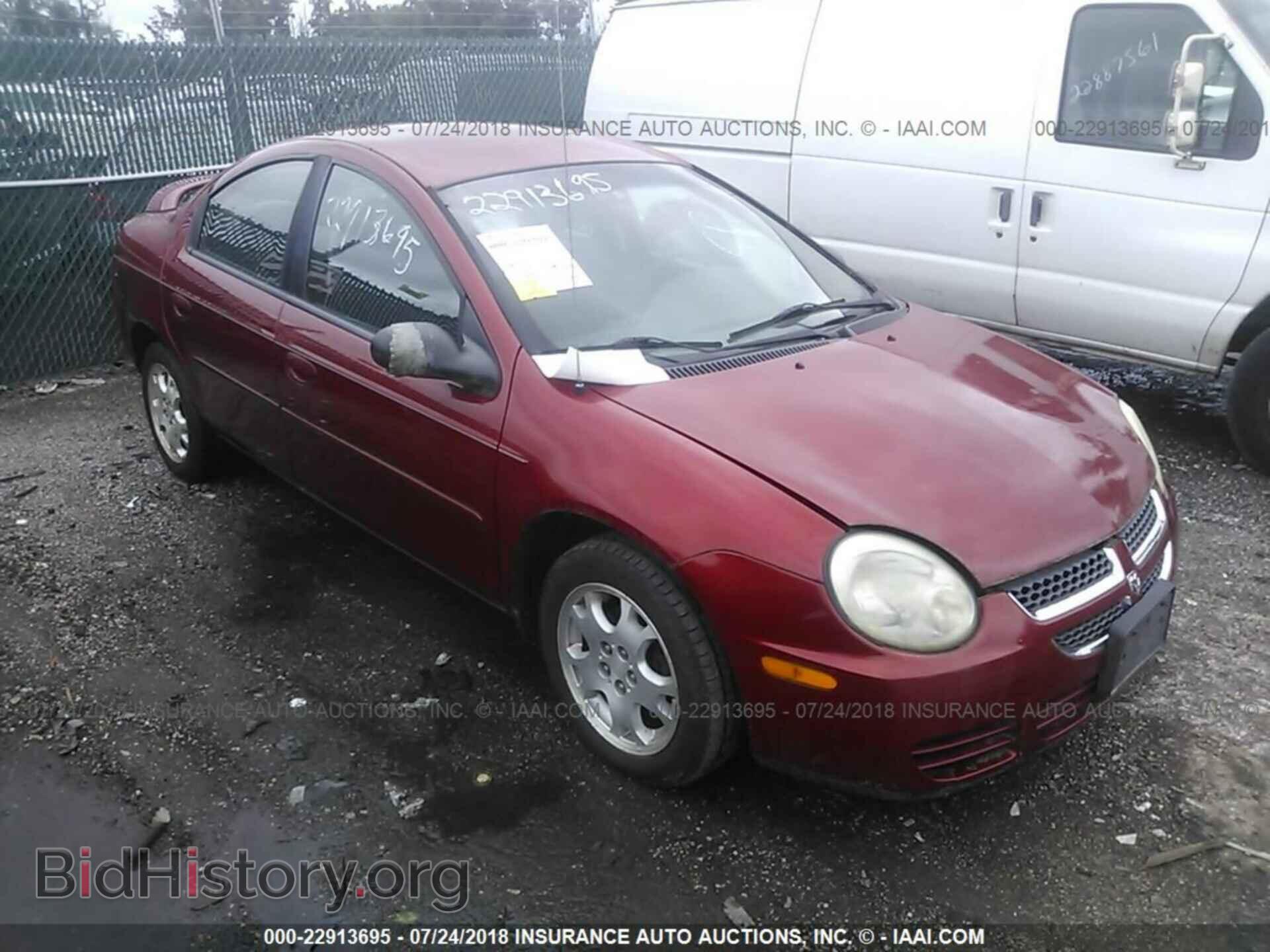 Photo 1B3AS56C84D526020 - DODGE NEON 2004
