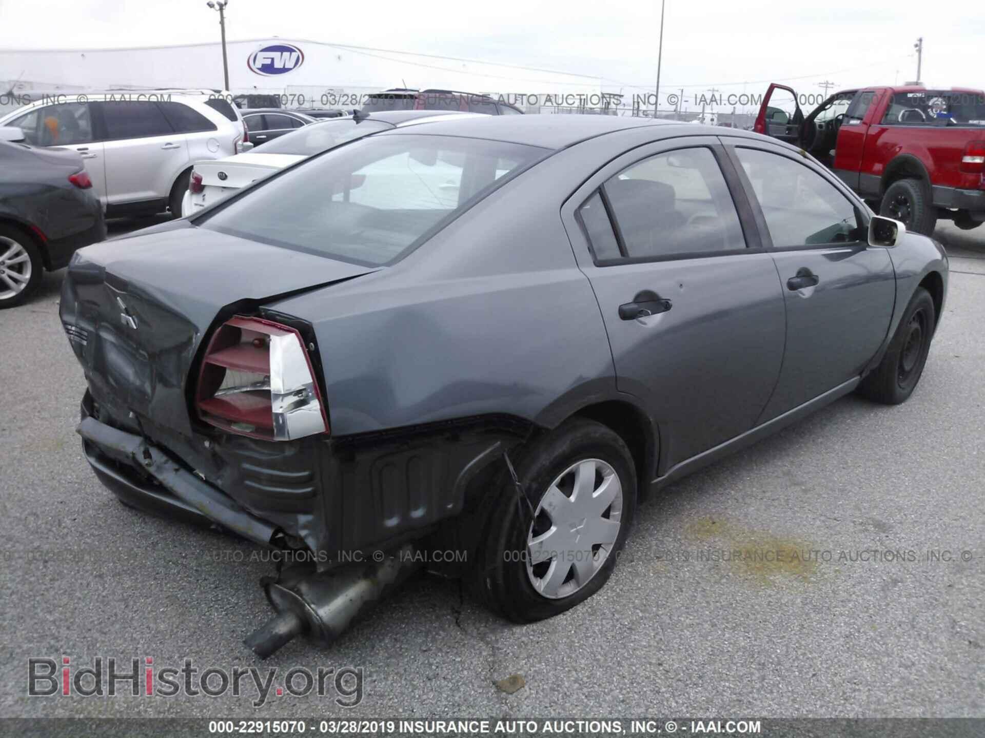 2005 MITSUBISHI GALANT - VIN: 4A3AB26F05E027793 - Фото 4