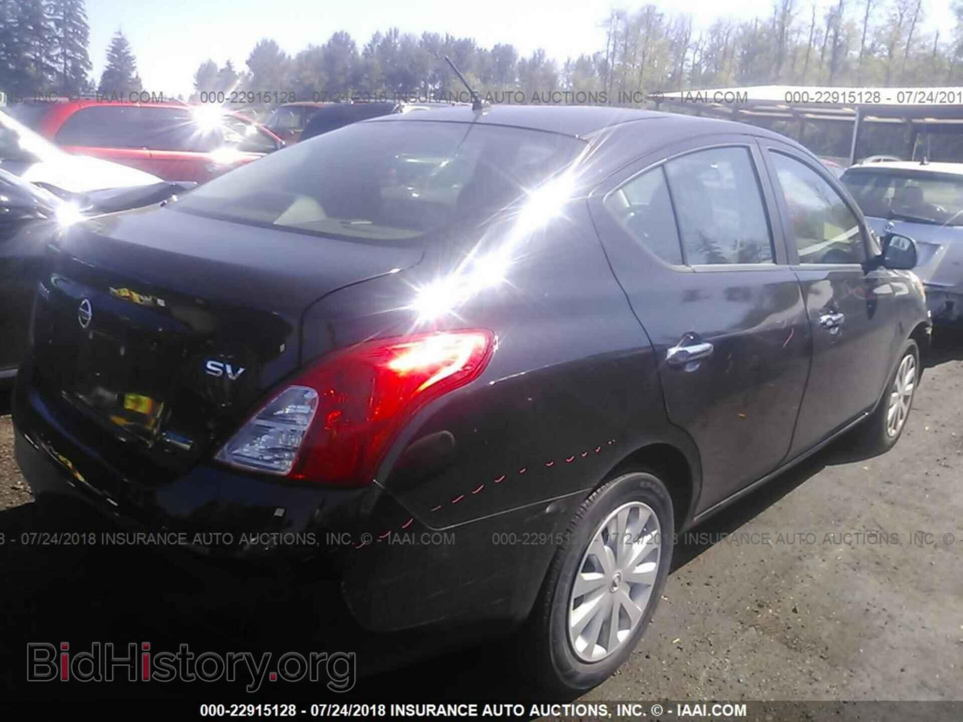 2012 Nissan Versa - VIN: 3N1CN7AP3CL813281 - Фото 4