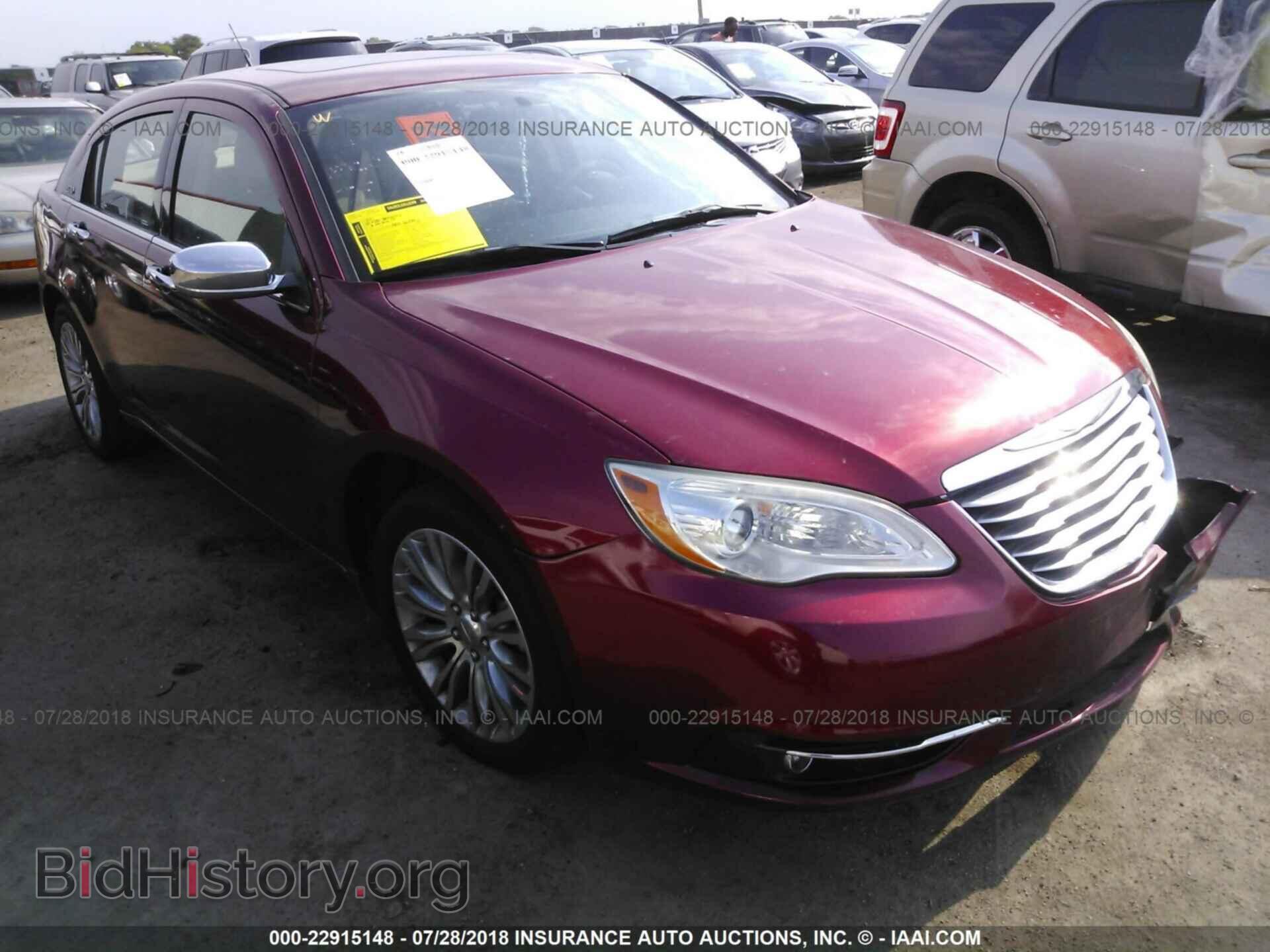 Фотография 1C3BC2FB1BN505835 - Chrysler 200 2011