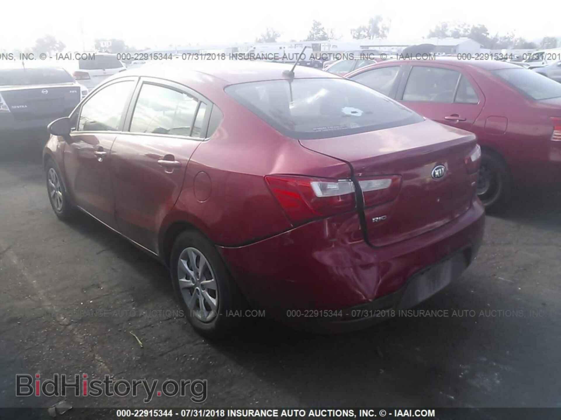 2015 KIA RIO - VIN: KNADM4A35F6442975 - Фото 3