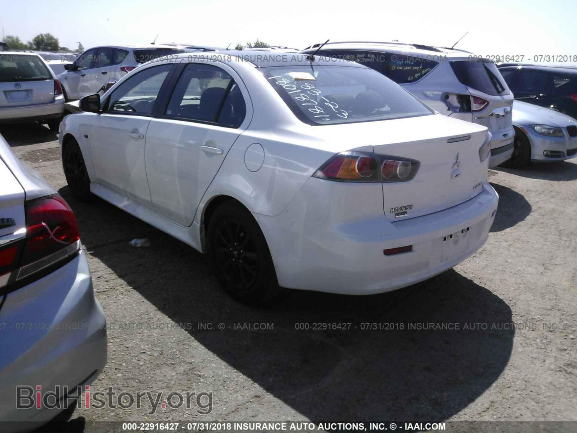 2017 Mitsubishi Lancer - VIN: JA32U2FU7HU011020 - Фото 3