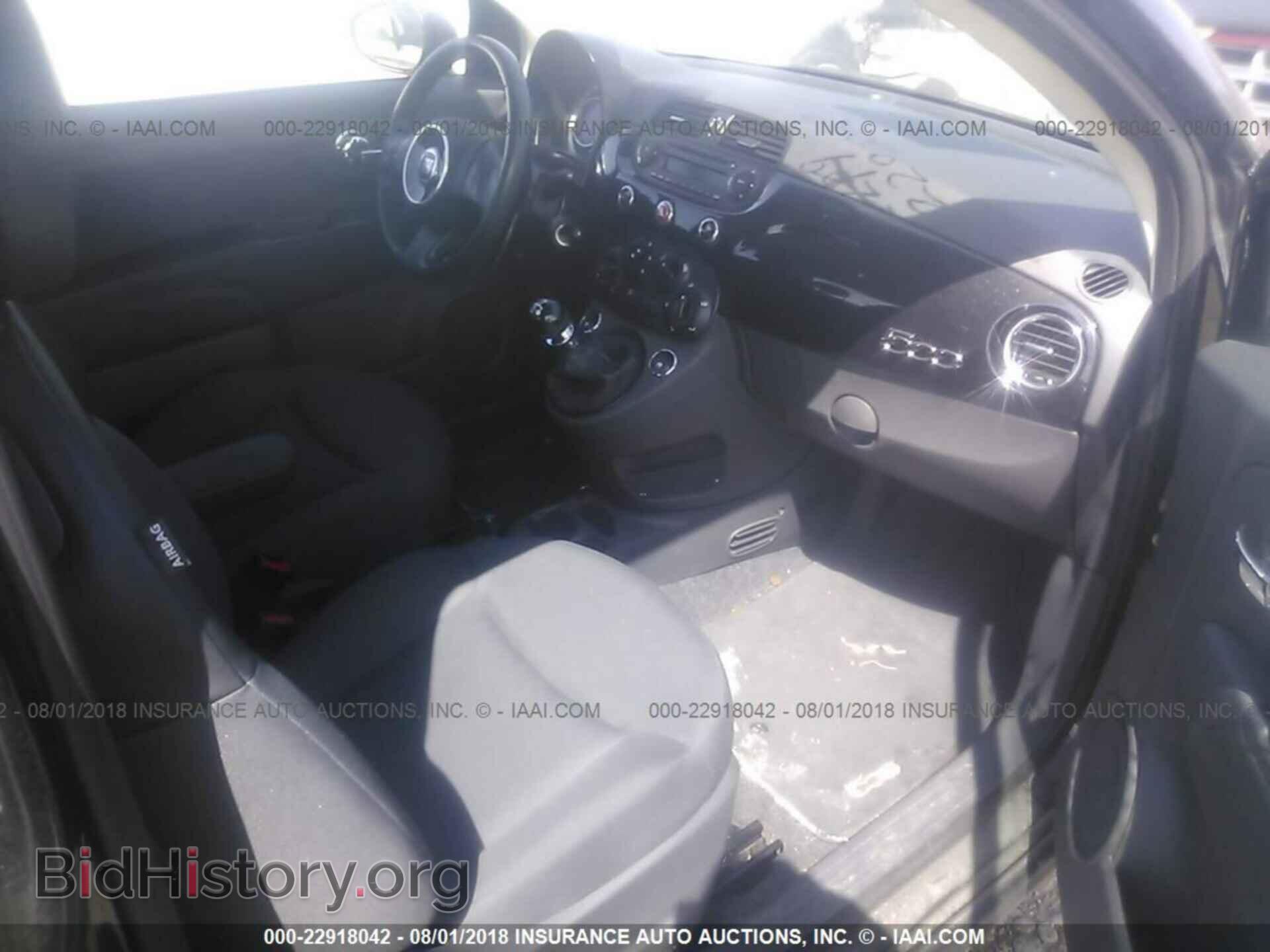 2012 Fiat 500 - VIN: 3C3CFFAR7CT370238 - Фото 5