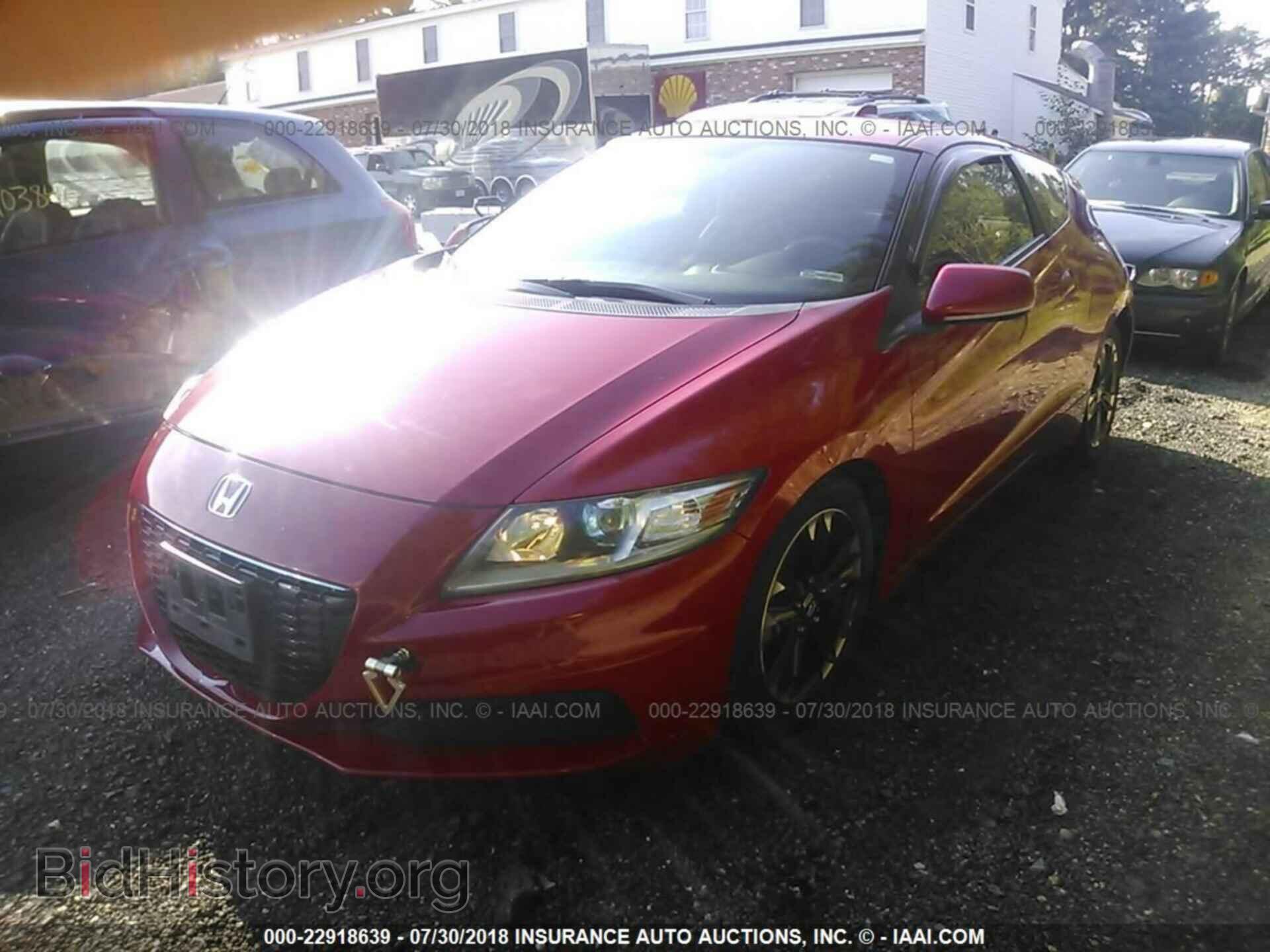 2015 Honda Cr-z - VIN: JHMZF1D48FS002194 - Фото 2