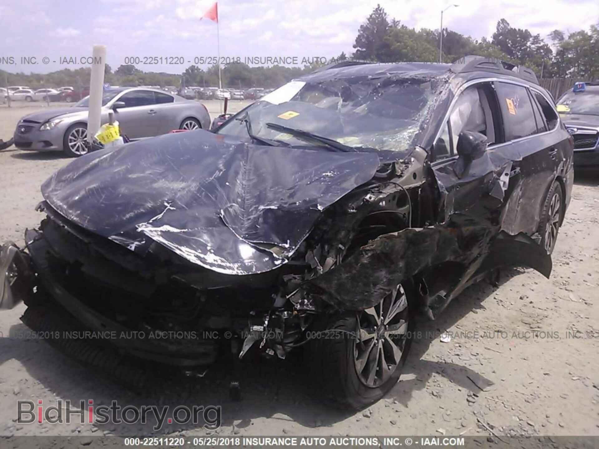 2016 SUBARU OUTBACK - VIN: 4S4BSAJC6G3243317 - Фото 2