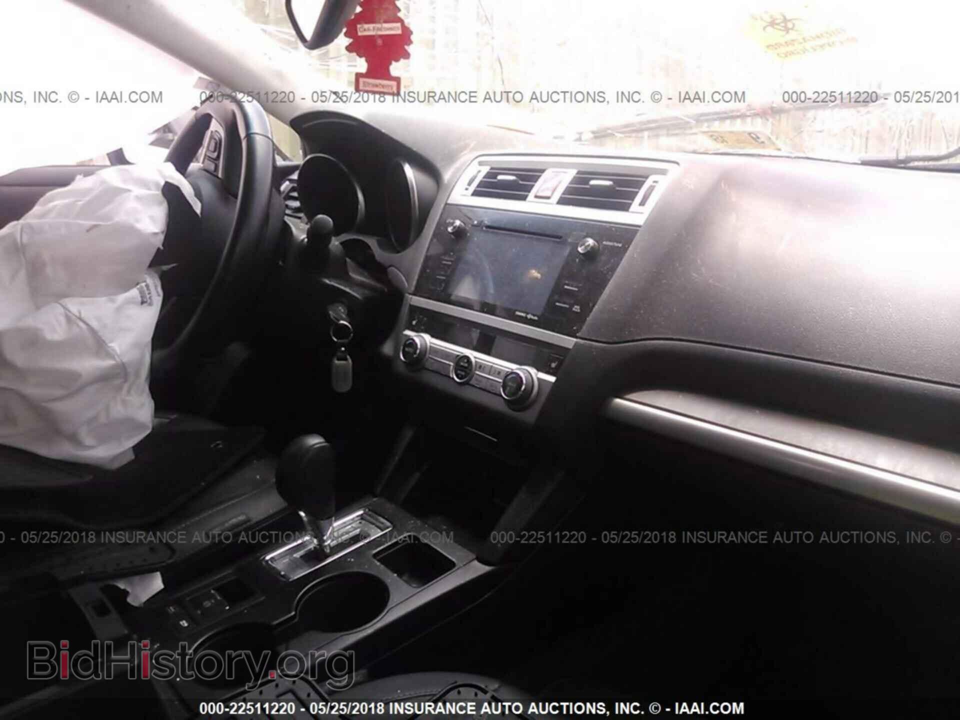 2016 SUBARU OUTBACK - VIN: 4S4BSAJC6G3243317 - Фото 5