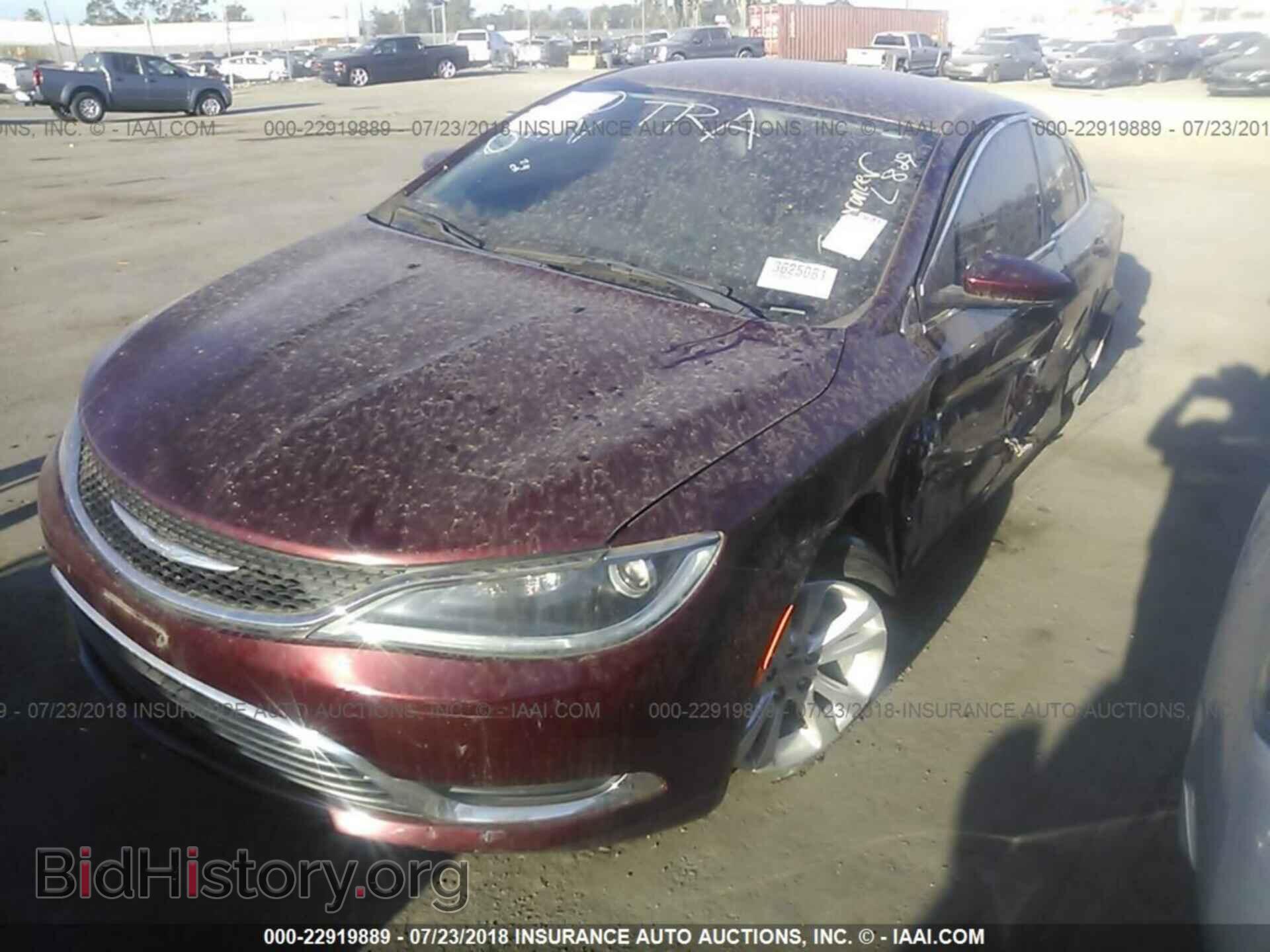2015 Chrysler 200 - VIN: 1C3CCCAB8FN685368 - Фото 2