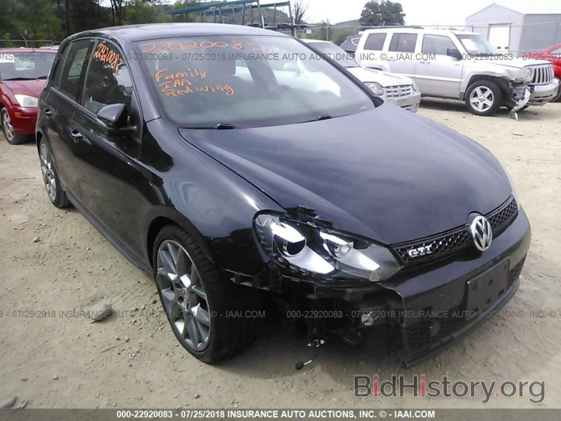 Photo WVWGV7AJ6DW130691 - Volkswagen Gti 2013