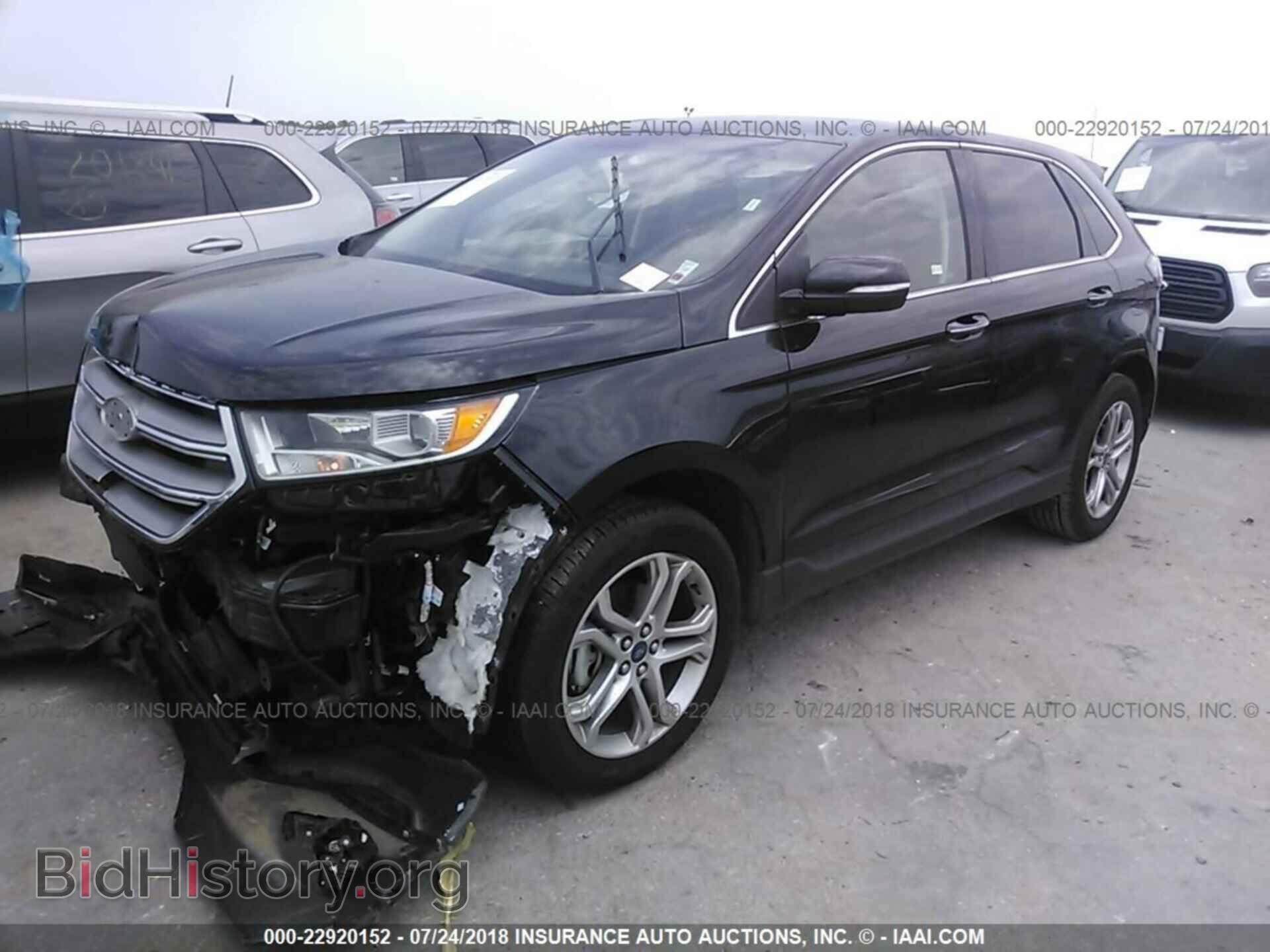 2018 Ford Edge - VIN: 2FMPK3K91JBB07205 - Фото 2