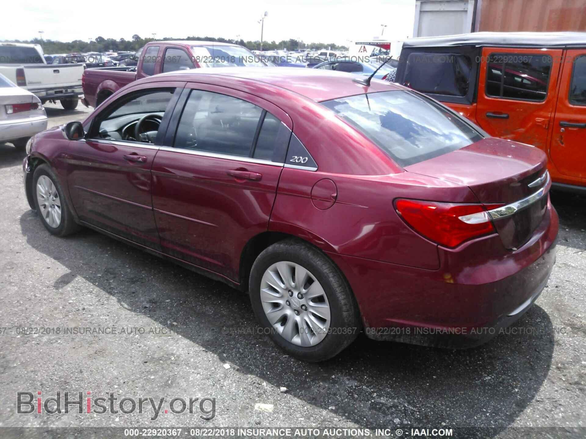 2012 Chrysler 200 - VIN: 1C3CCBAB7CN191153 - Photo 3