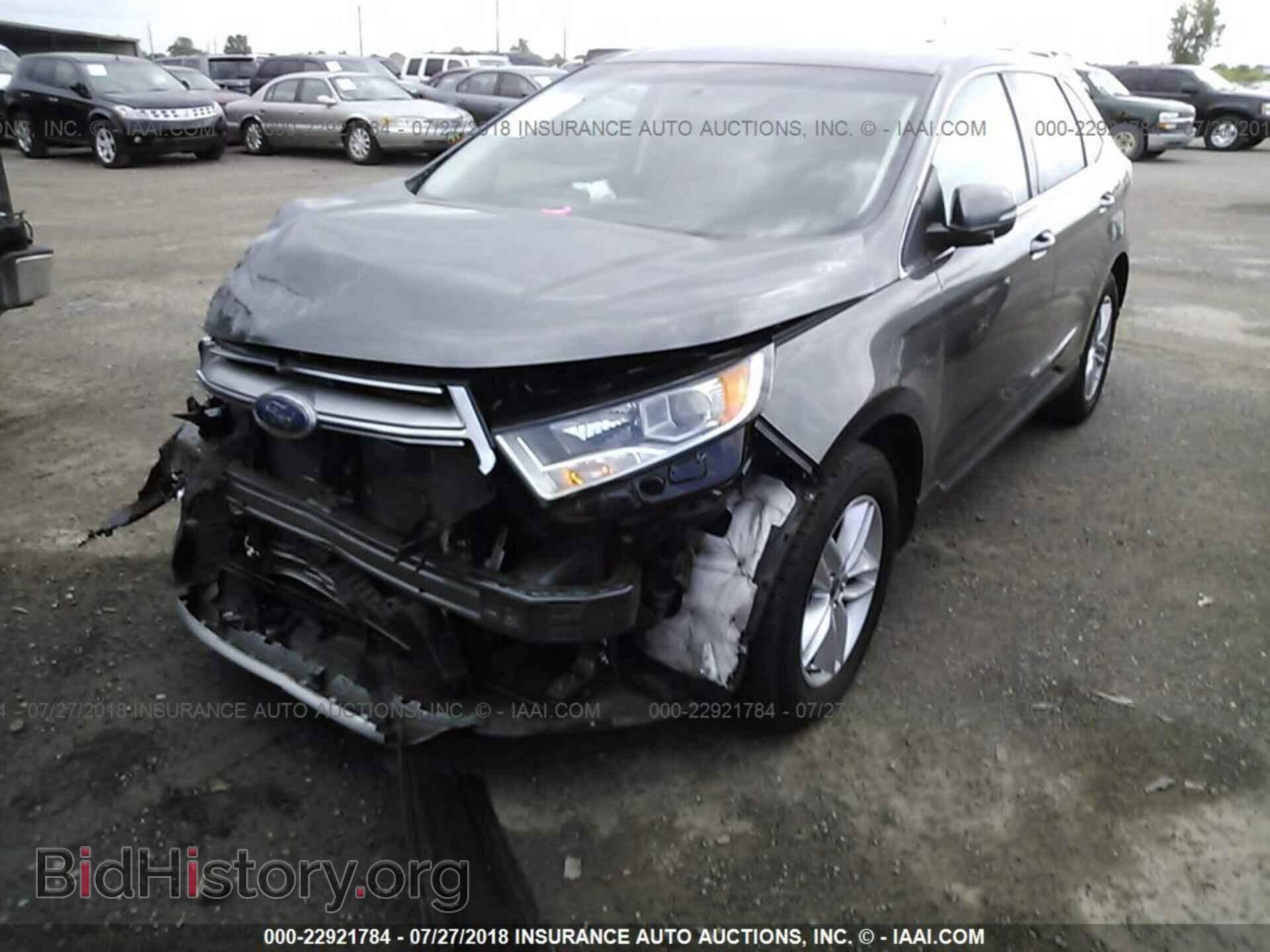 2015 Ford Edge - VIN: 2FMTK3J81FBC27214 - Фото 2