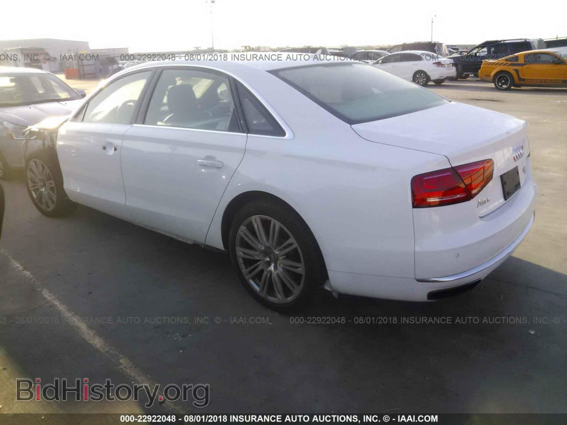 2013 Audi A8 - VIN: WAUR2AFD9DN018925 - Фото 3