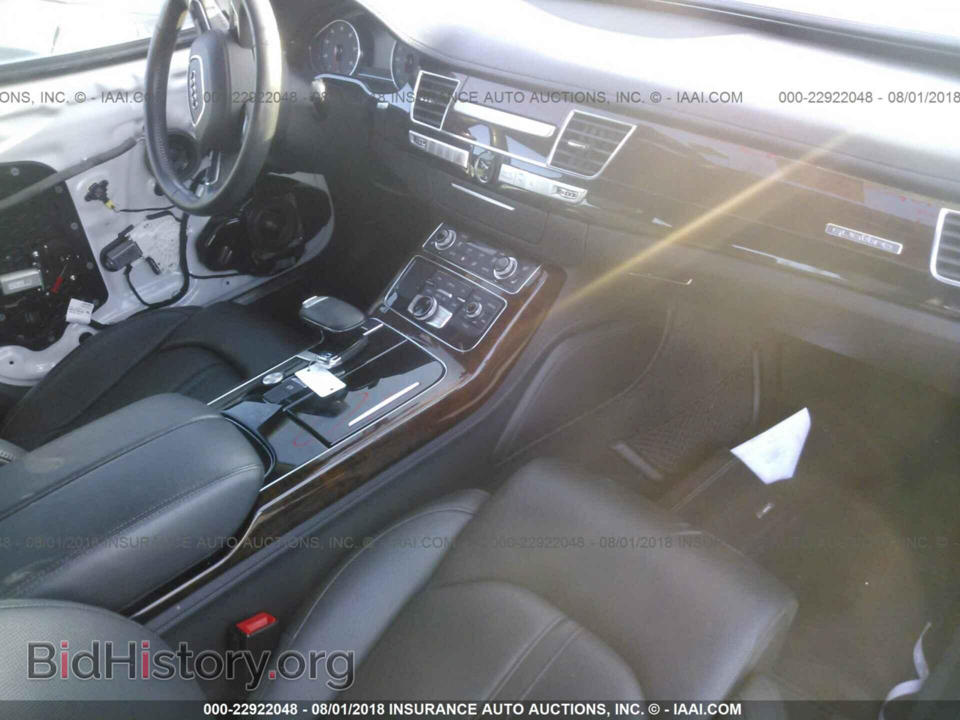 2013 Audi A8 - VIN: WAUR2AFD9DN018925 - Фото 5