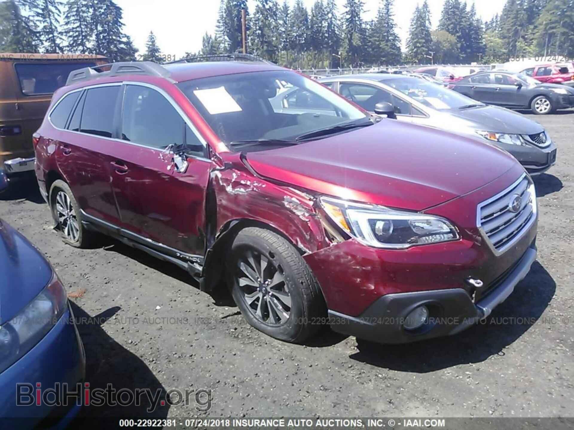 Фотография 4S4BSANC2H3204512 - Subaru Outback 2017