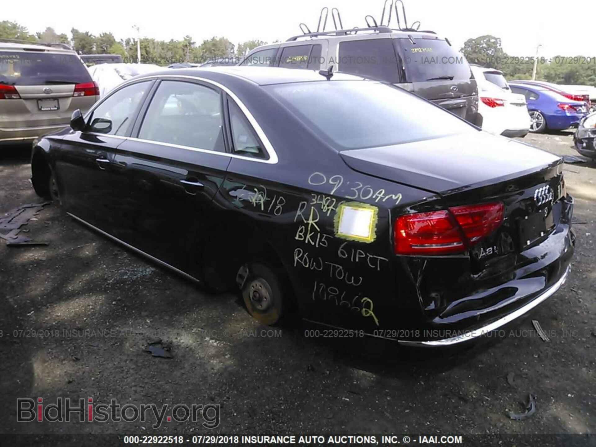 2014 Audi A8 - VIN: WAURGAFD4EN011223 - Photo 3