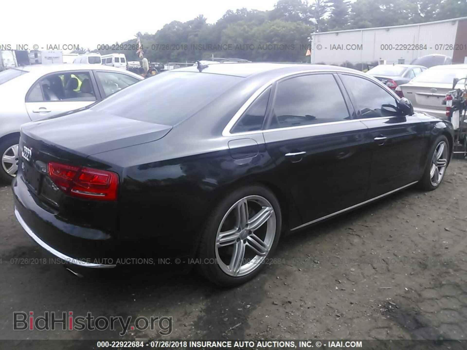 2013 Audi A8 - VIN: WAURGAFD9DN002161 - Фото 4
