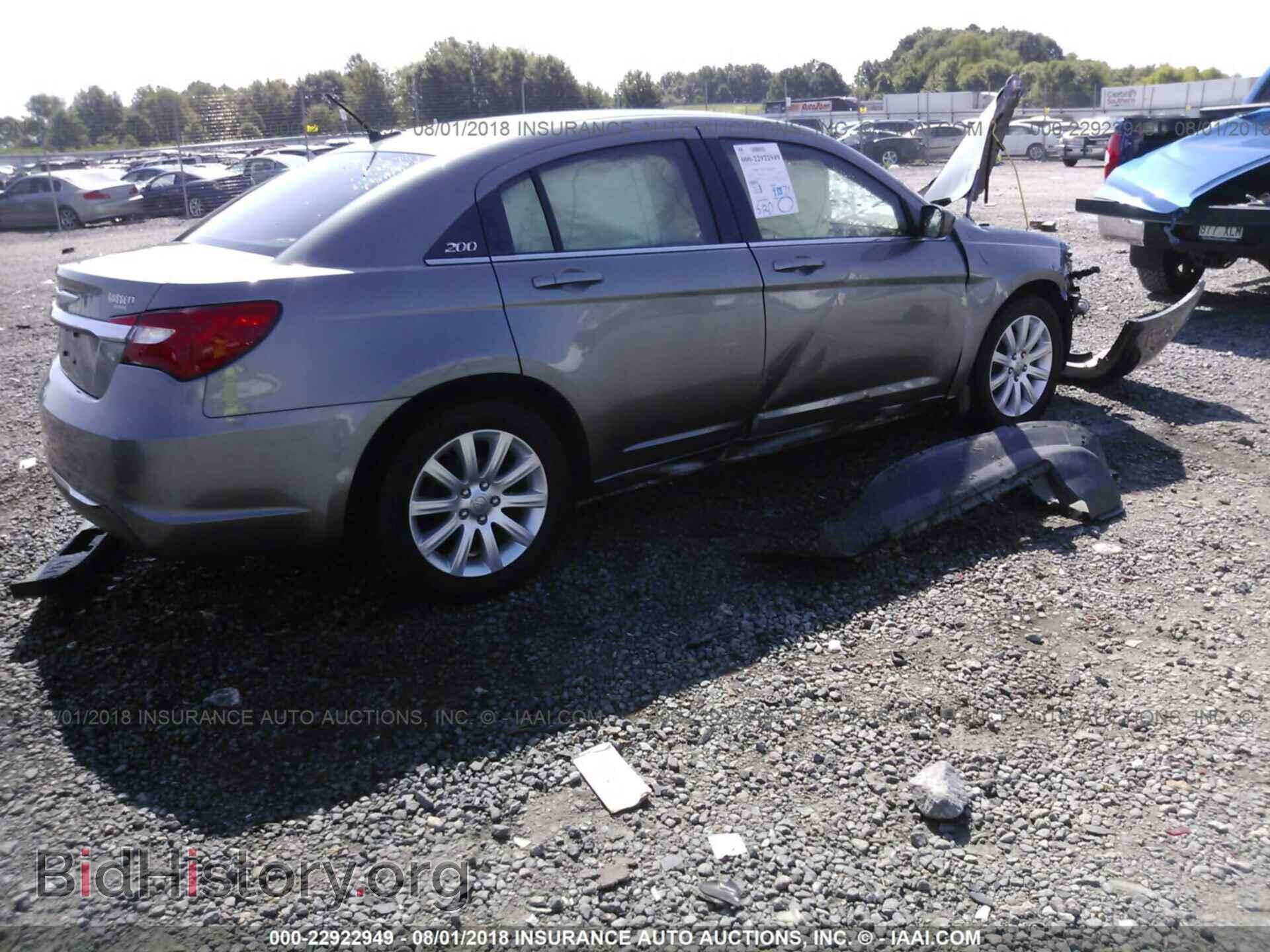 2013 Chrysler 200 - VIN: 1C3CCBBB4DN672669 - Фото 4