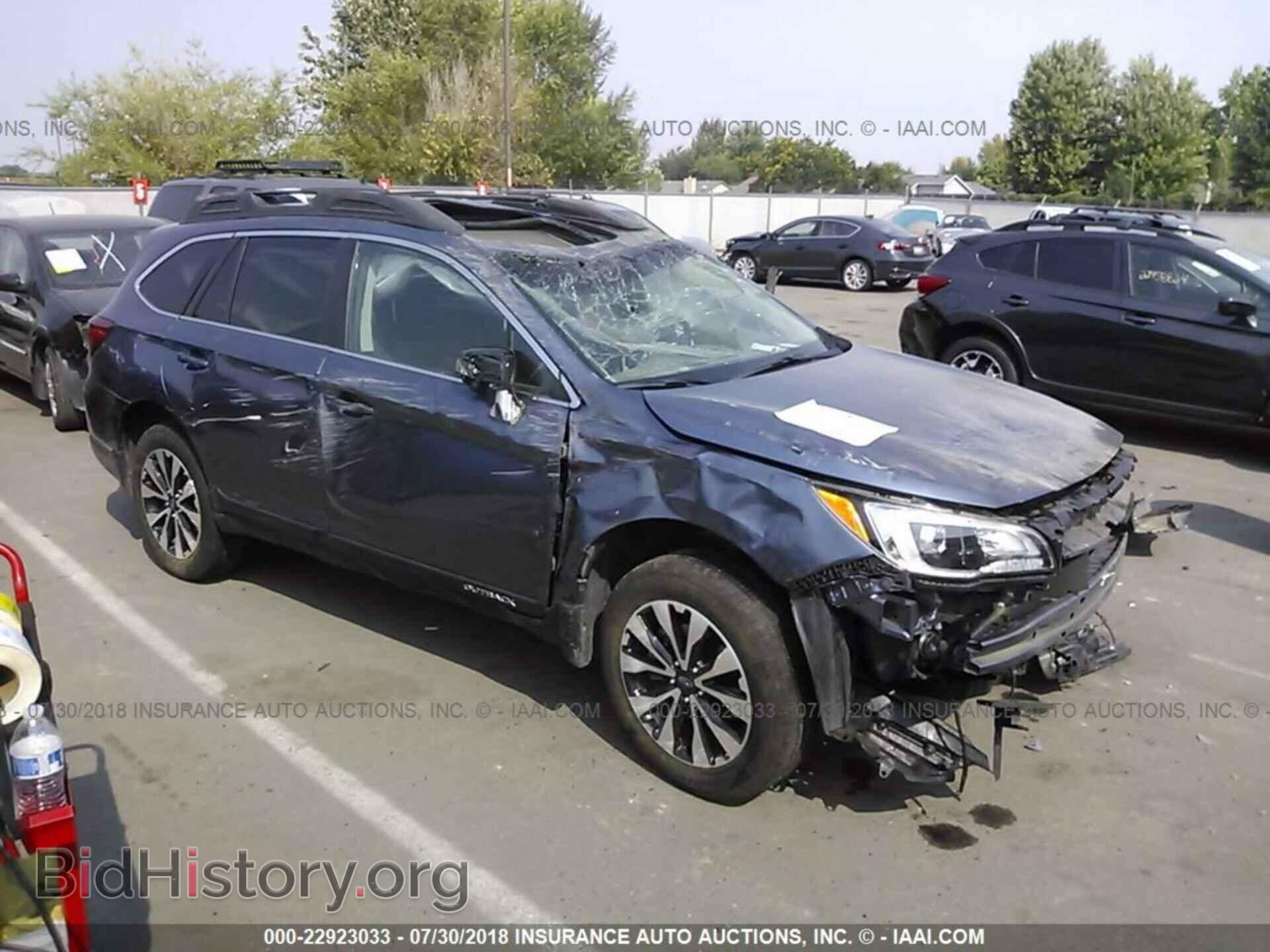 Фотография 4S4BSANC2G3271674 - Subaru Outback 2016