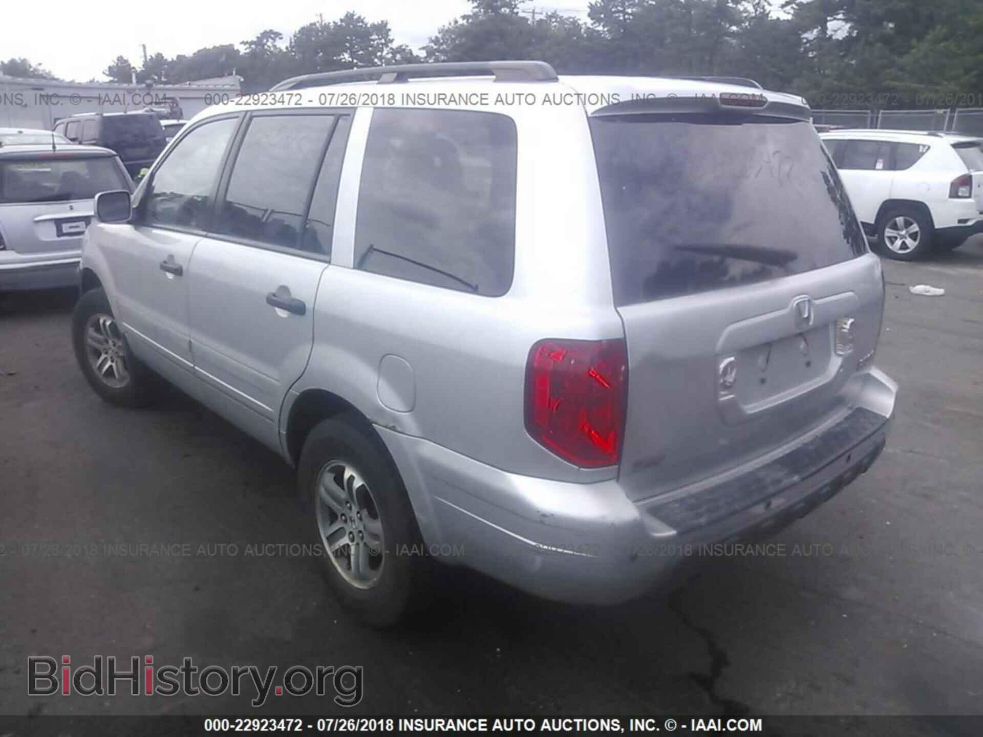 2005 HONDA PILOT - VIN: 5FNYF18675B002854 - Фото 3