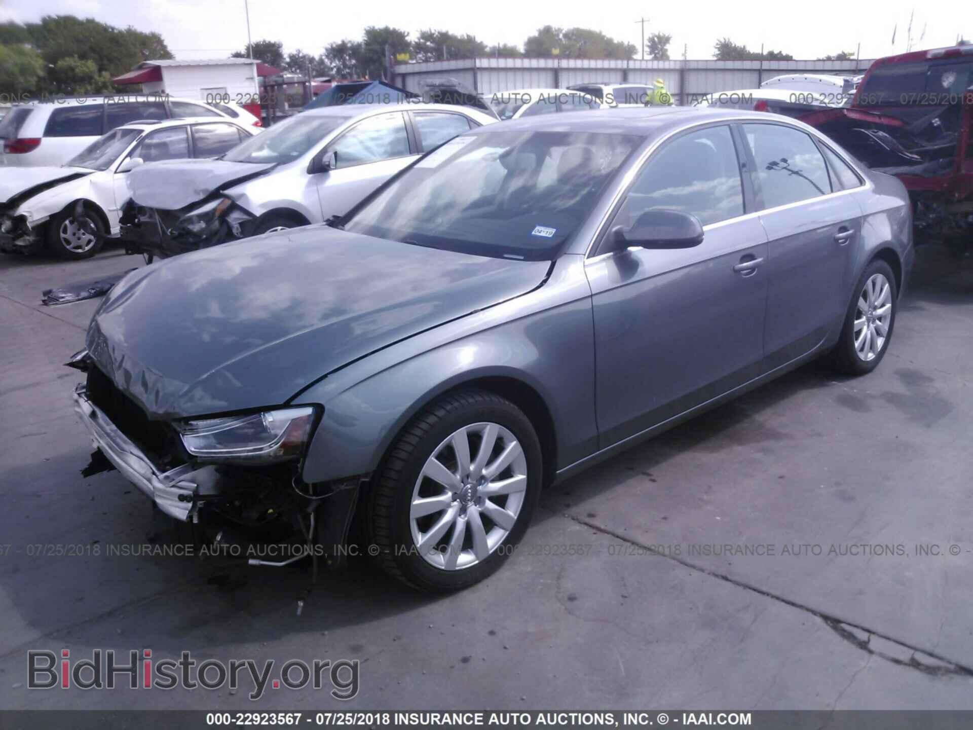 2013 Audi A4 - VIN: WAUBFAFL3DN020523 - Photo 2