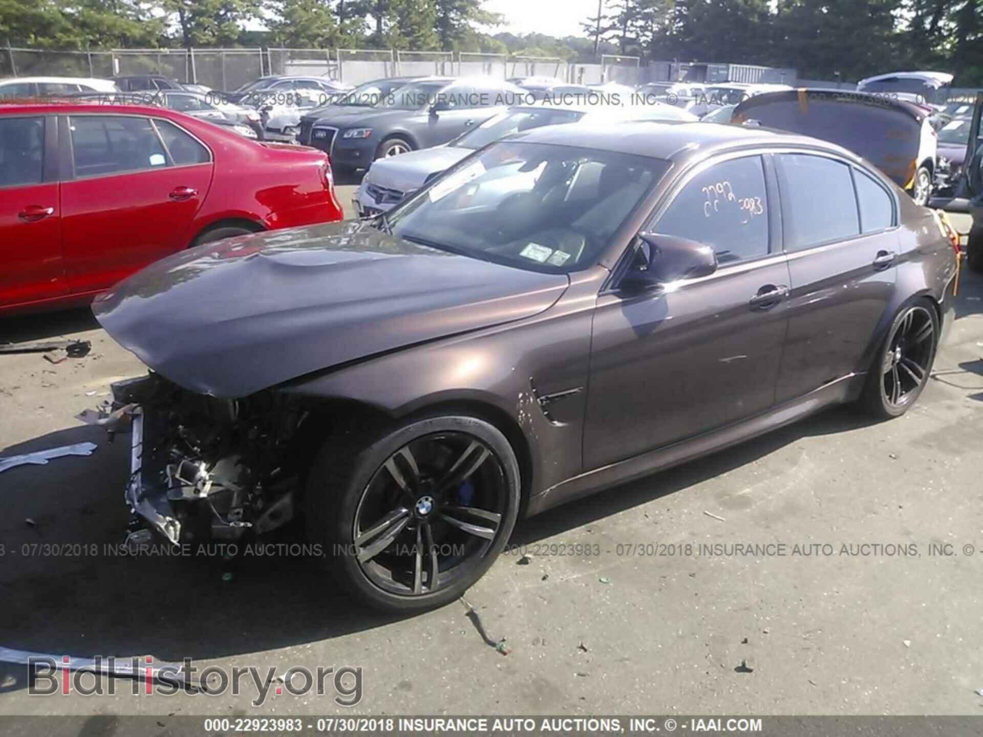 2016 Bmw M3 - VIN: WBS8M9C54GP966722 - Photo 2