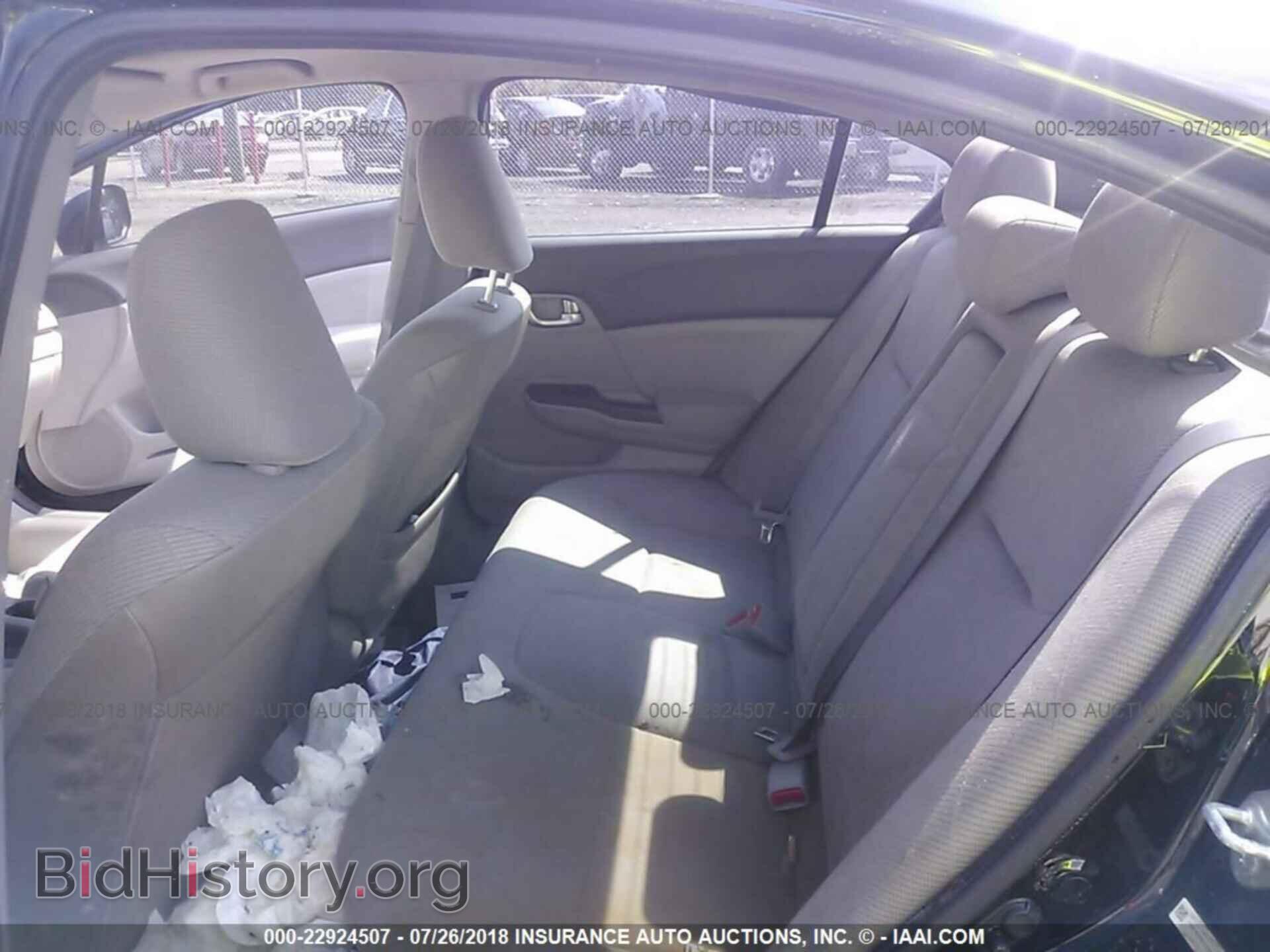 2012 Honda Civic - VIN: 19XFB2F81CE063195 - Фото 8