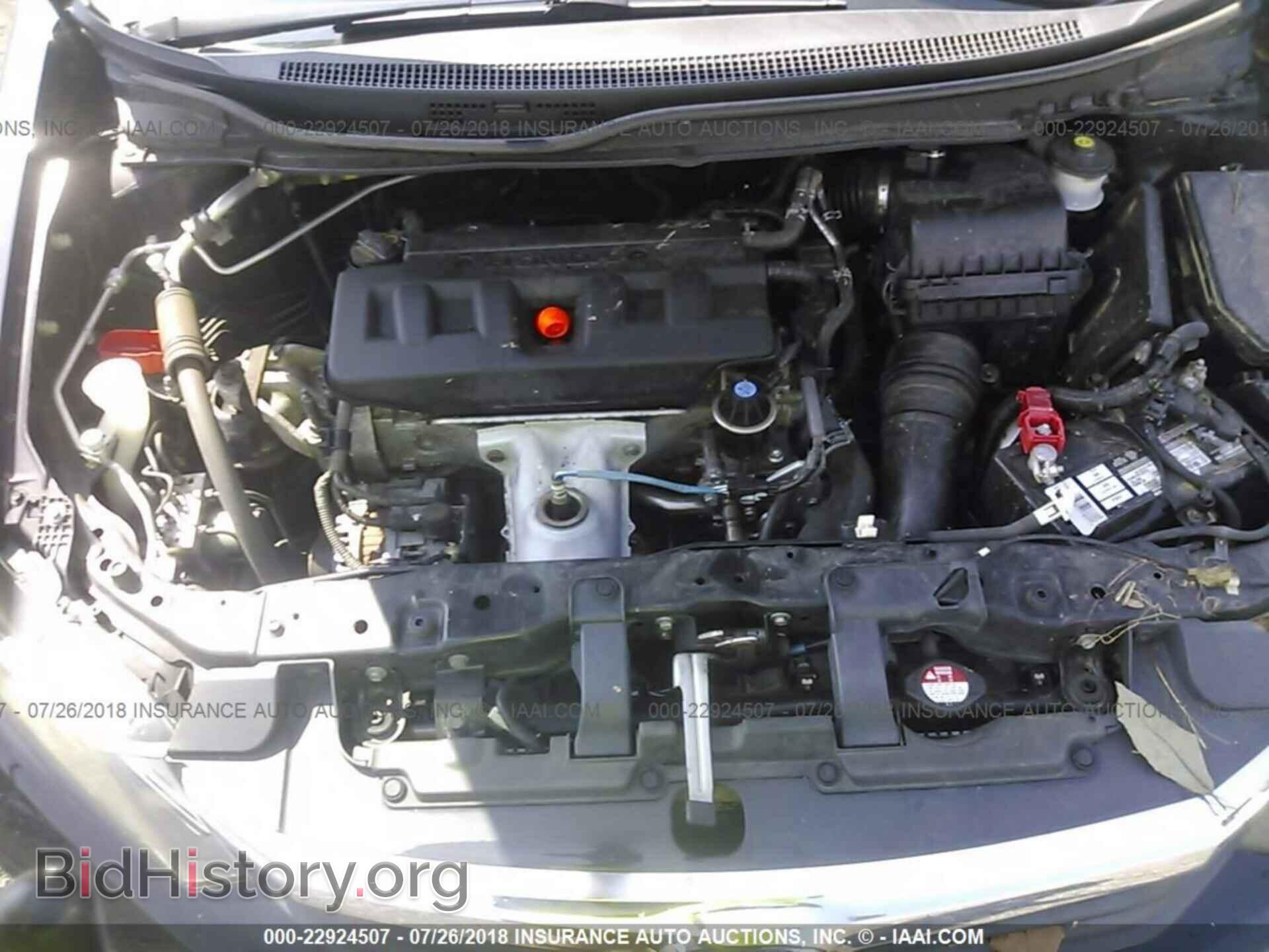 2012 Honda Civic - VIN: 19XFB2F81CE063195 - Фото 10