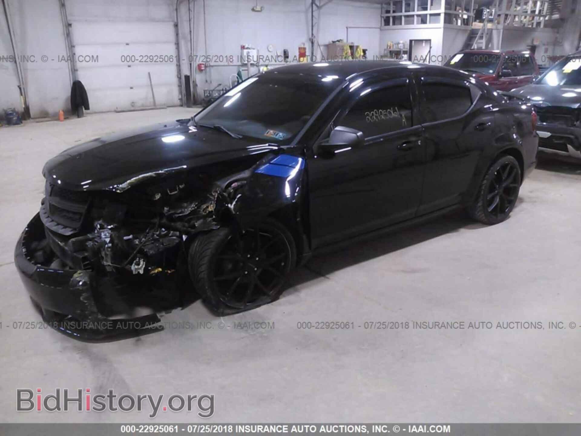 2013 Dodge Avenger - VIN: 1C3CDZAB5DN702558 - Фото 2