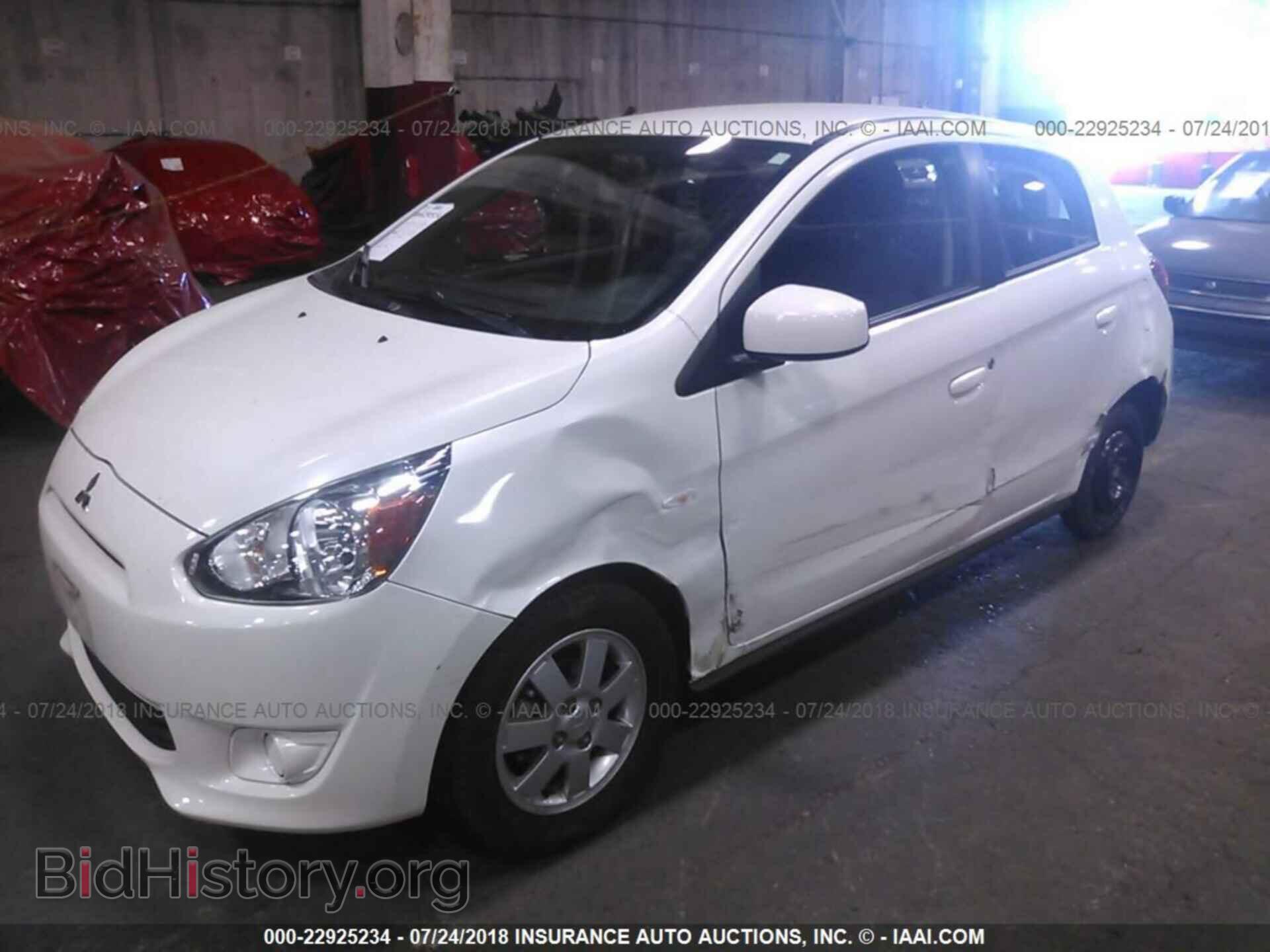 2015 Mitsubishi Mirage - VIN: ML32A4HJ2FH060885 - Фото 2