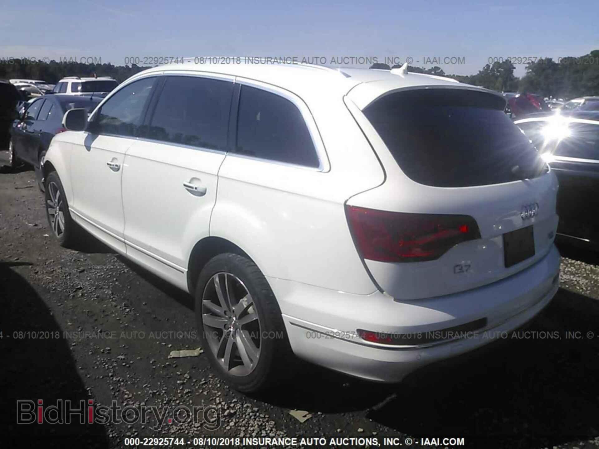 2014 Audi Q7 - VIN: WA1LGAFE2ED007821 - Фото 3