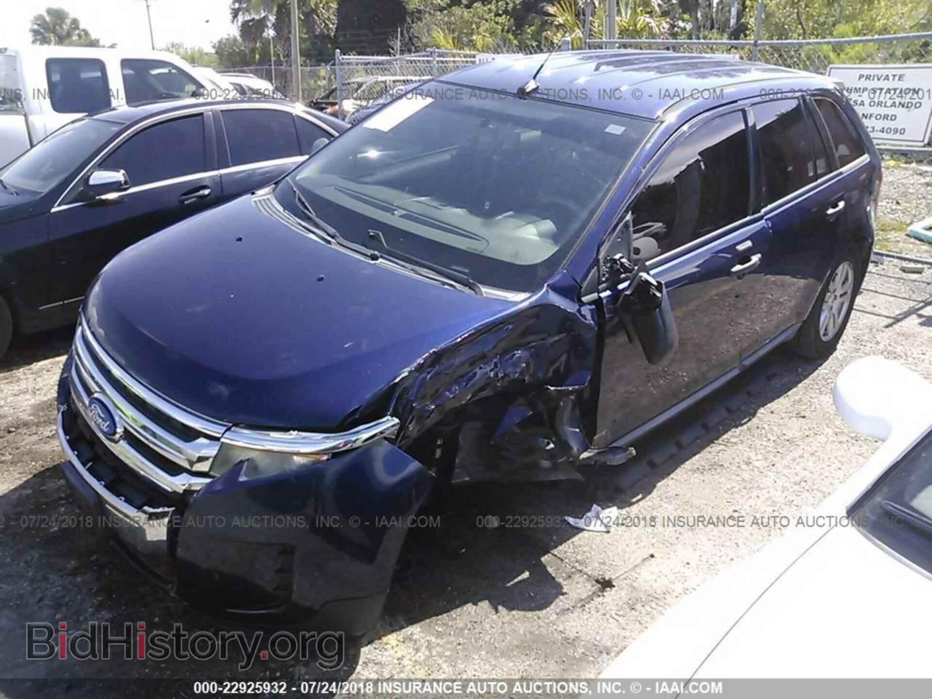 2011 Ford Edge - VIN: 2FMDK3GC2BBB34177 - Фото 2
