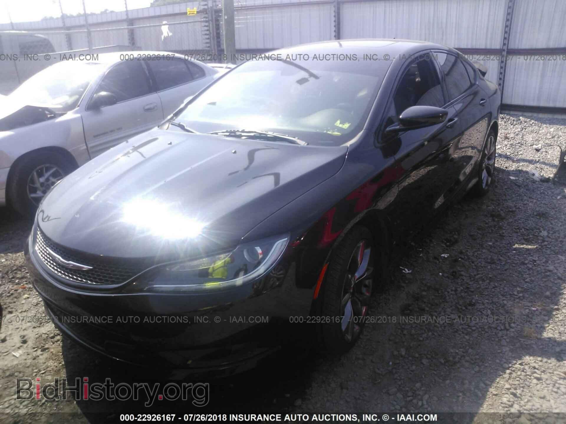 2016 Chrysler 200 - VIN: 1C3CCCBG6GN134304 - Фото 2