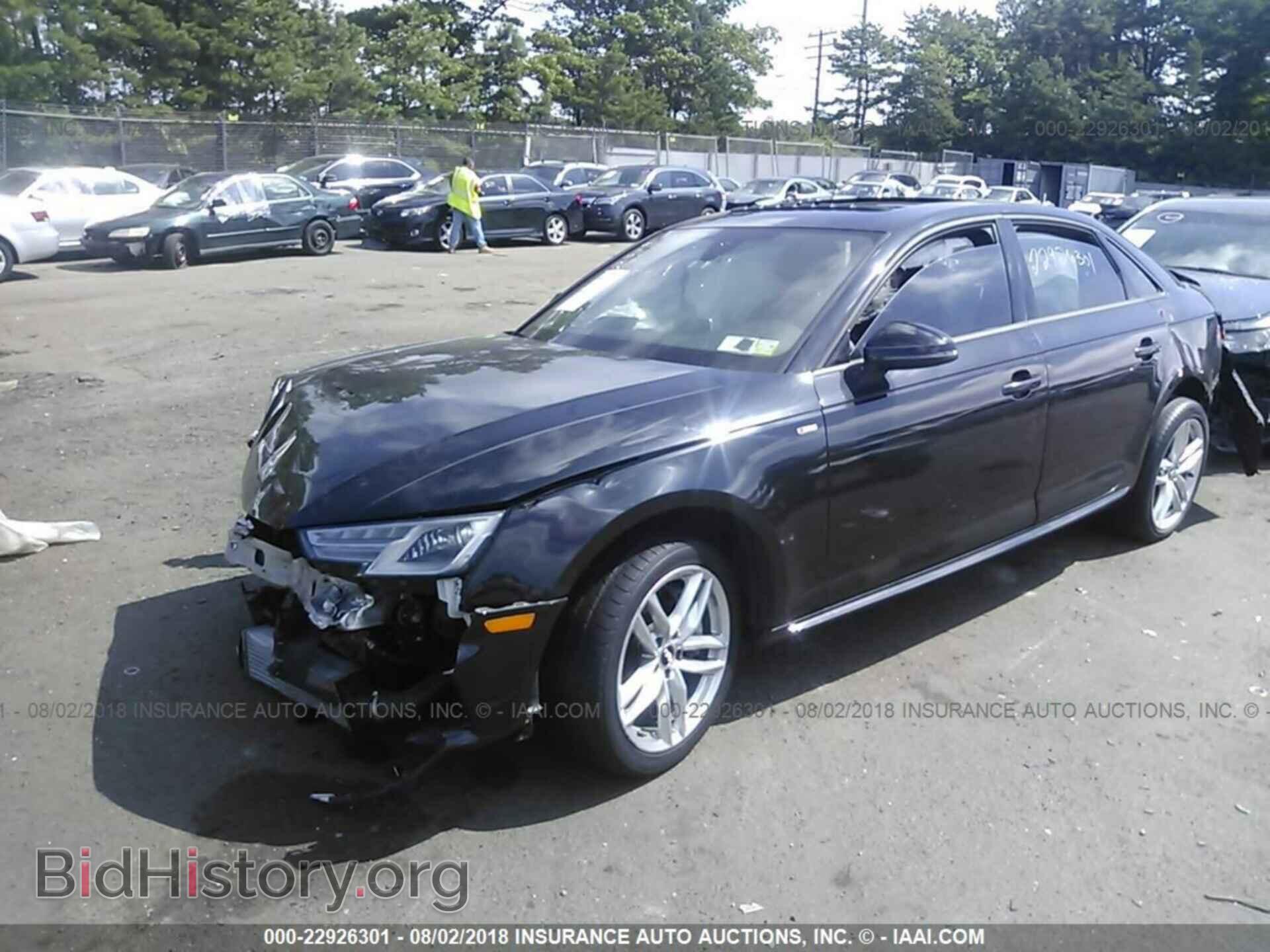 2017 Audi A4 - VIN: WAUDNAF41HN050033 - Фото 2