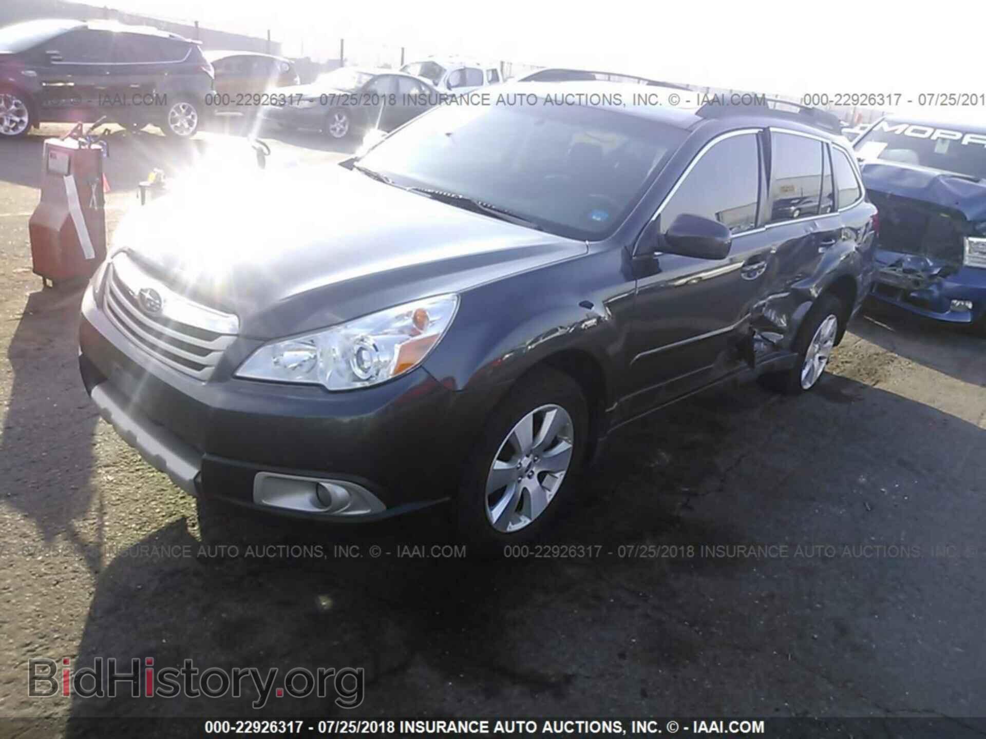 2012 Subaru Outback - VIN: 4S4BRDKC7C2236906 - Фото 2